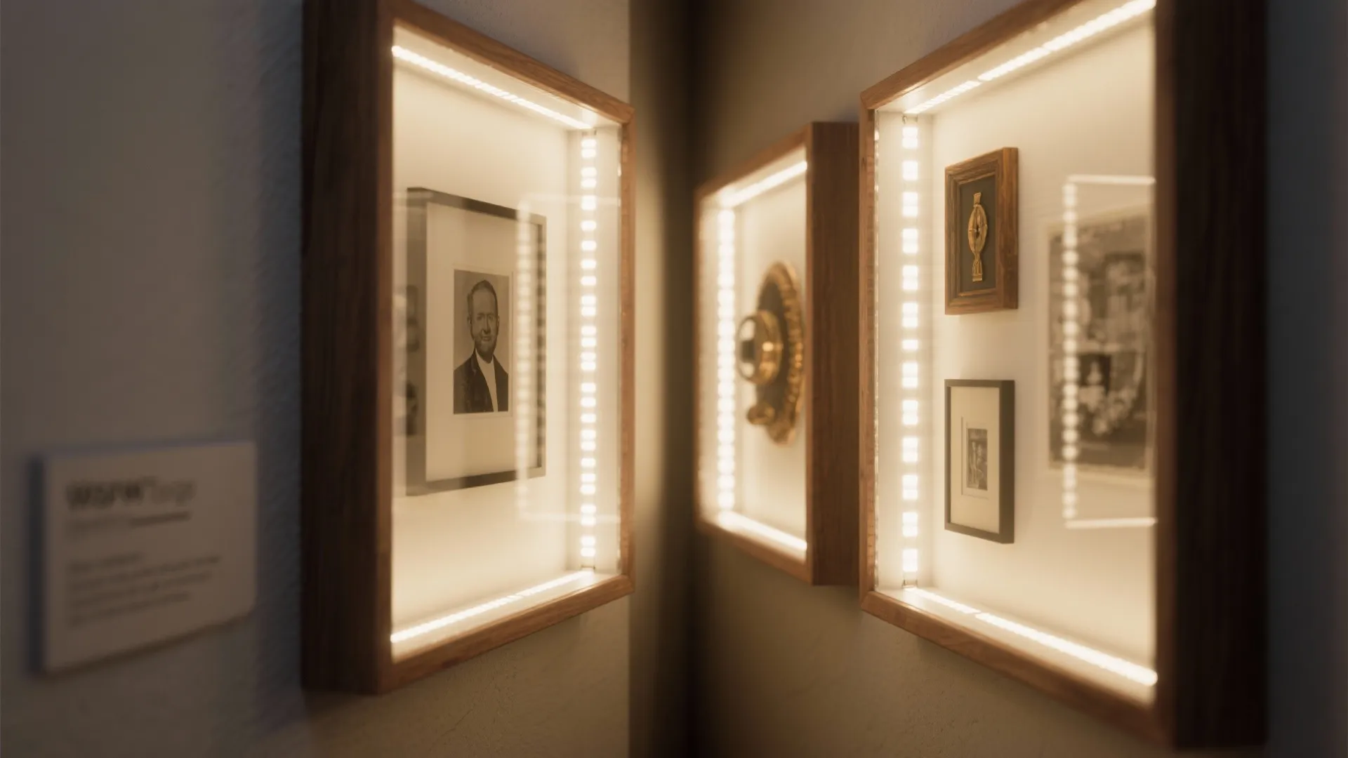 4. Illuminated Shadow Boxes