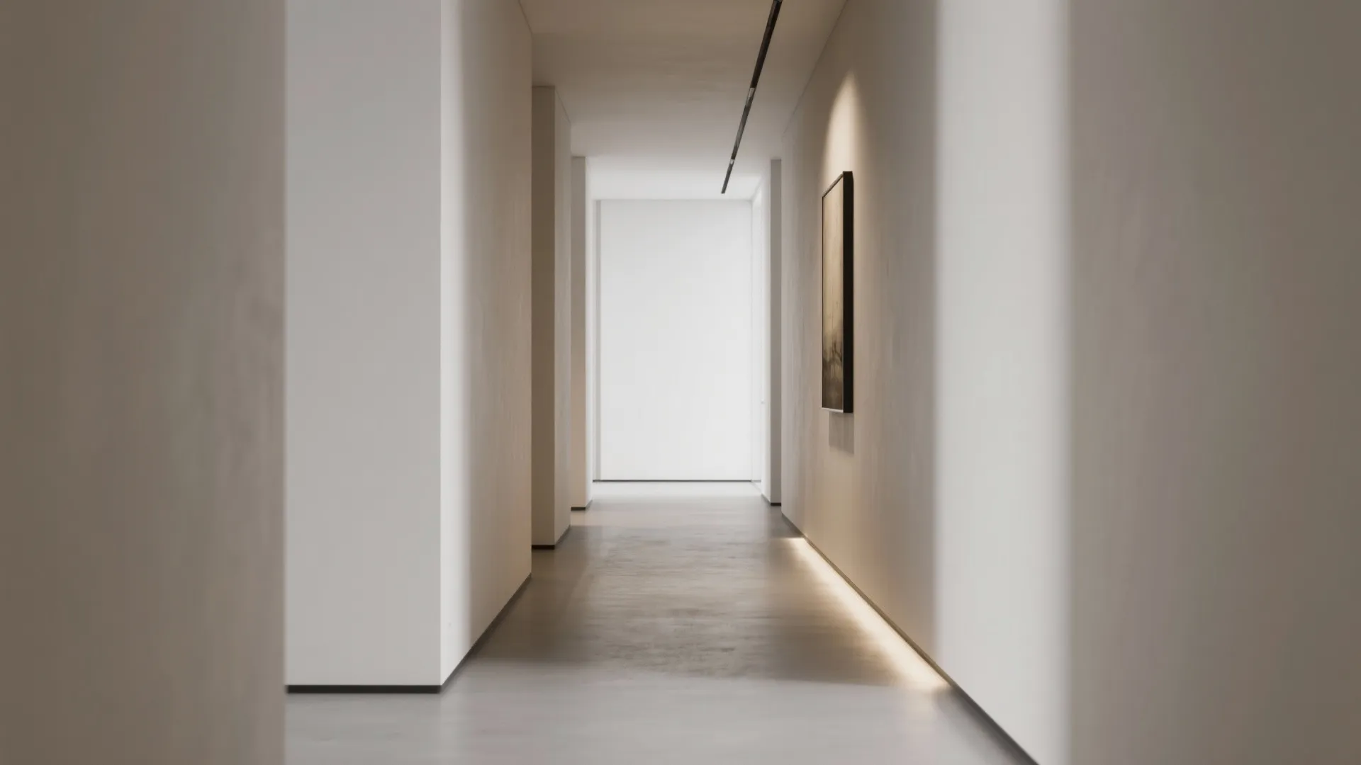 5) Shadow-Gap Minimalism for Modern Halls