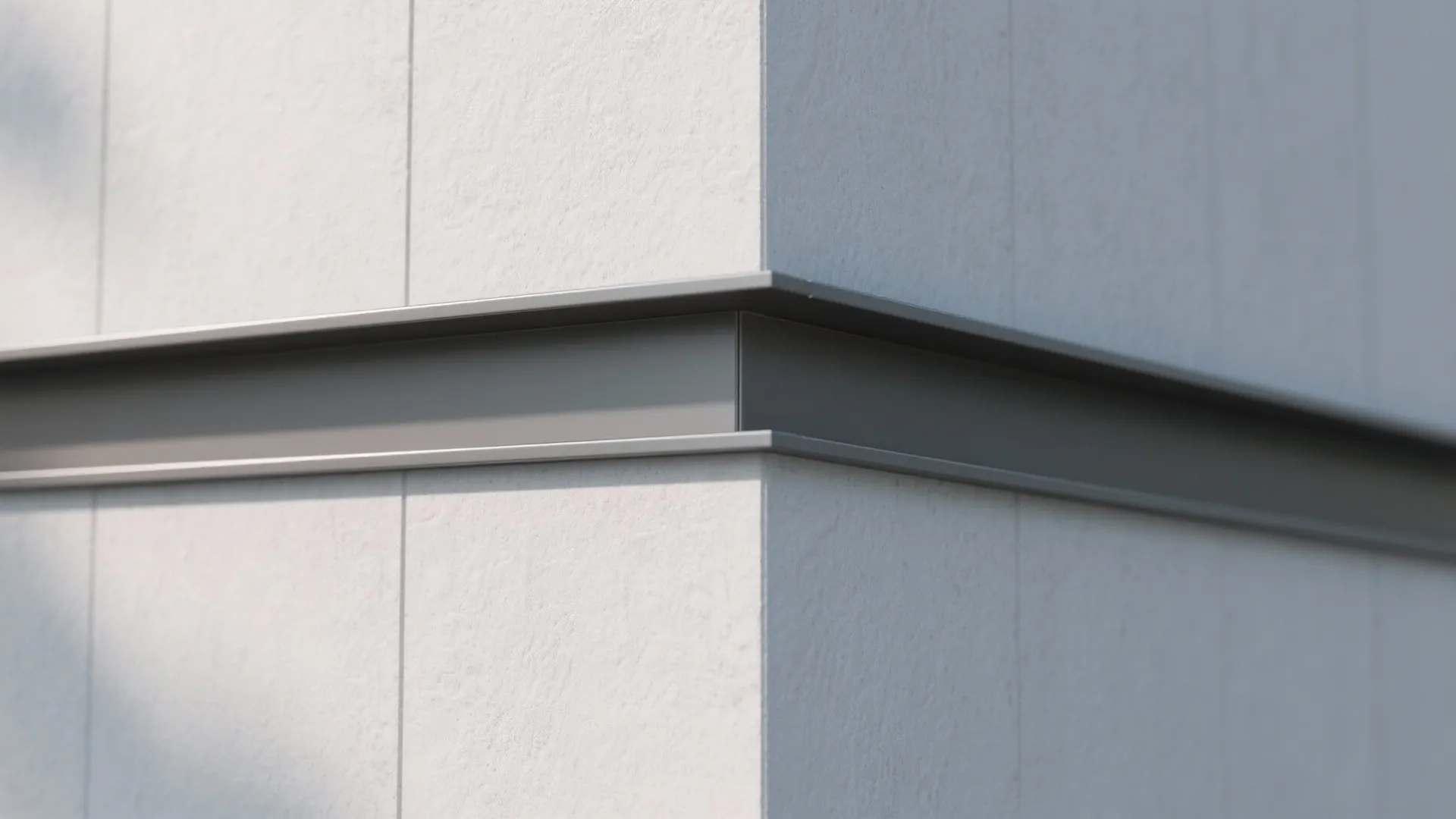 Minimalist Parapet with Shadow Gaps