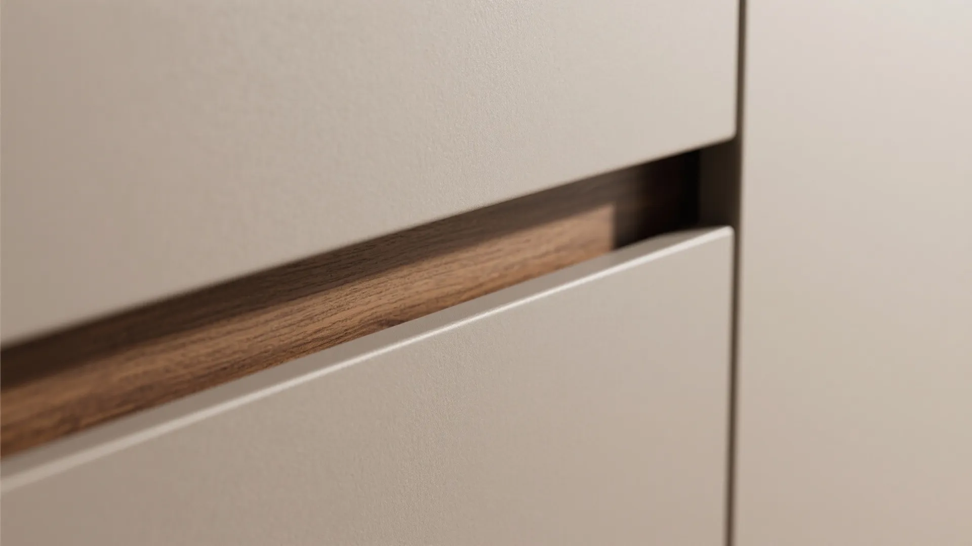 Minimalist built-ins for living-dining continuity