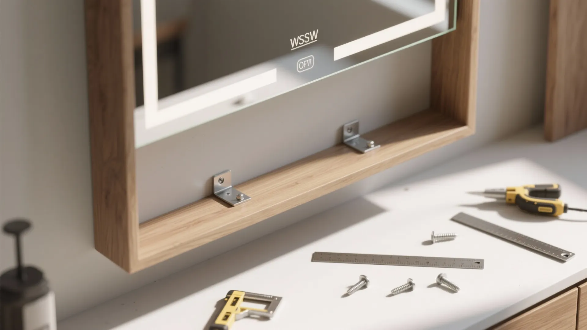 3. Floating Shadow Gap Frame — Modern & Lightweight