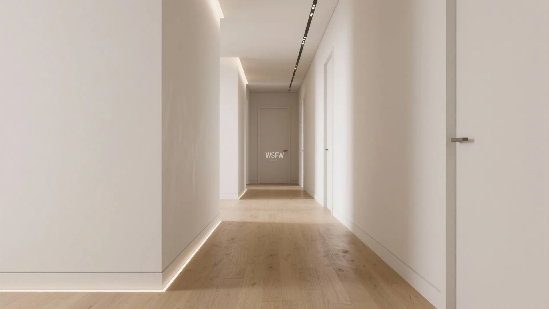 Shadow Gap Skirting for a Floating Effect