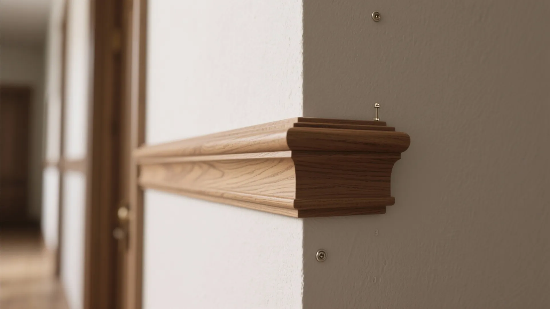 Slim Wood Trim with Shadow Gaps