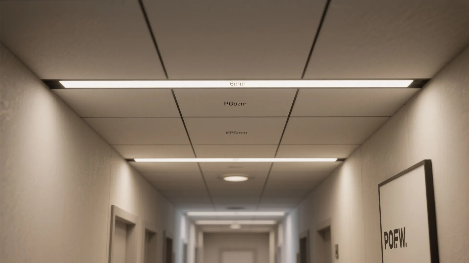 Geometric POP Panels with Shadow Gaps