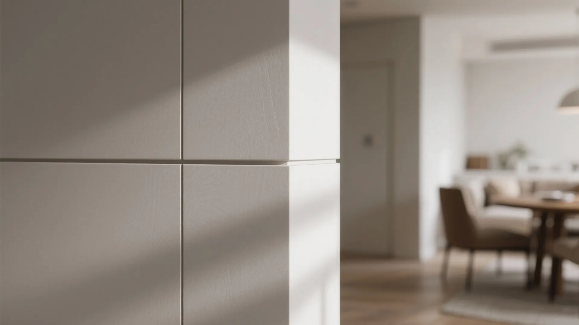 1) Minimal cladding with shadow lines