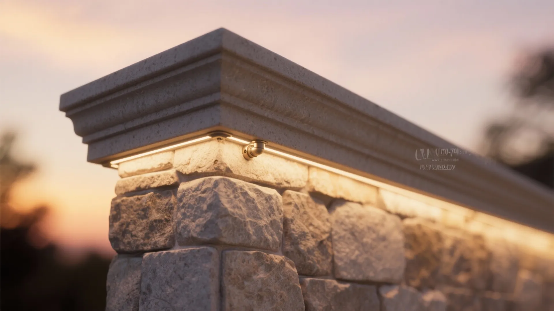 5) Shadow lines, lighting, and caps