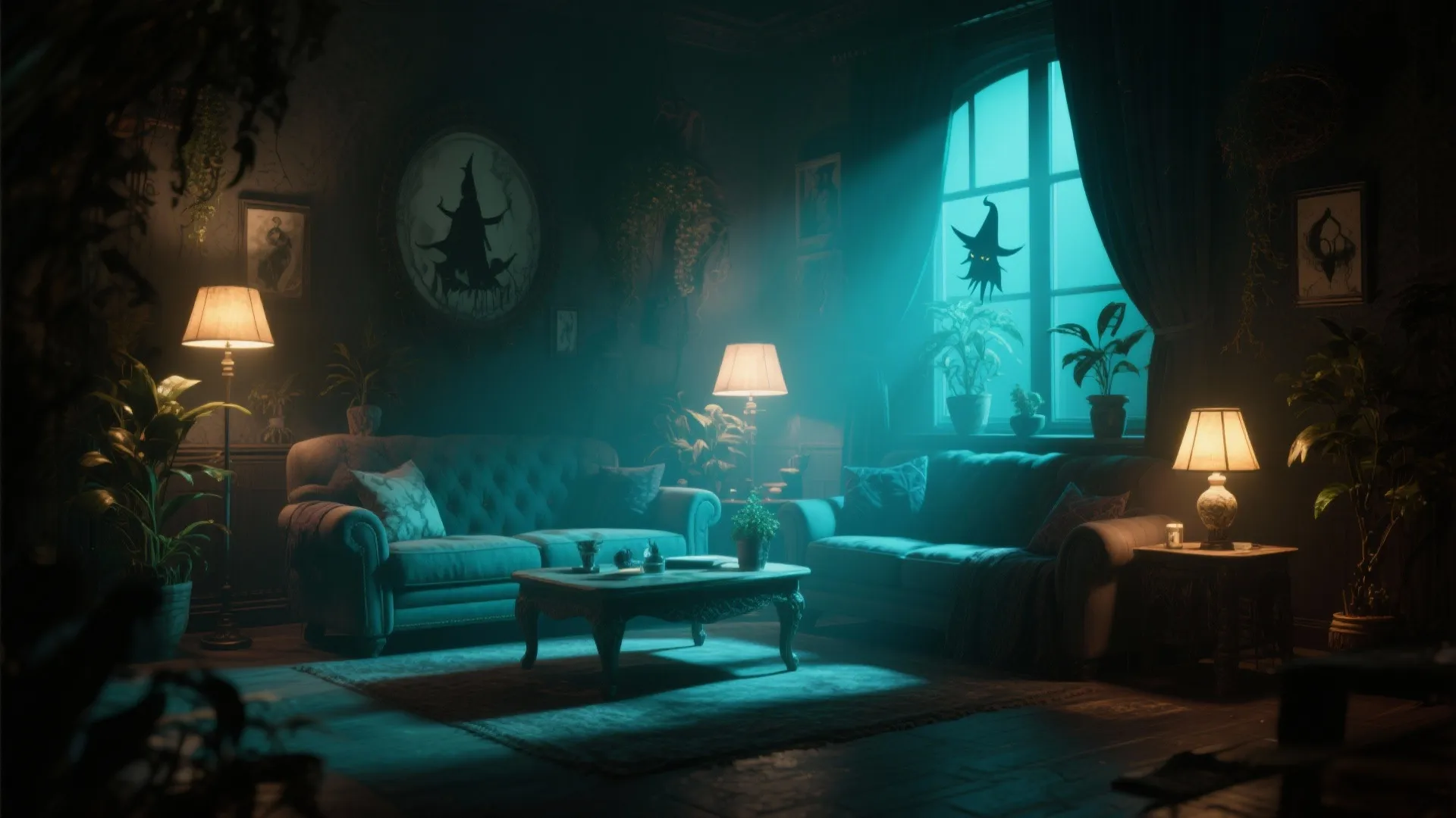 9. Shadowy Corners and Ambient Lighting