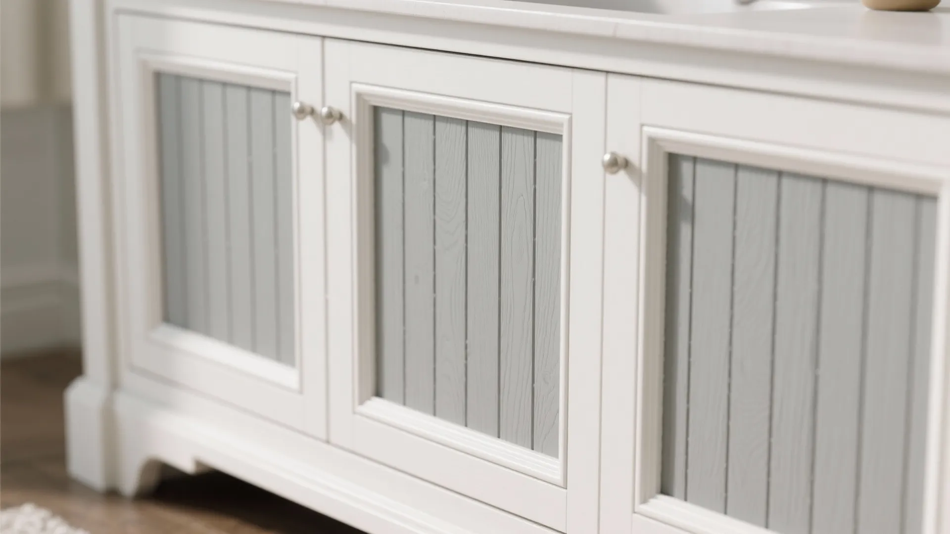 5. Add trim or beadboard for personality