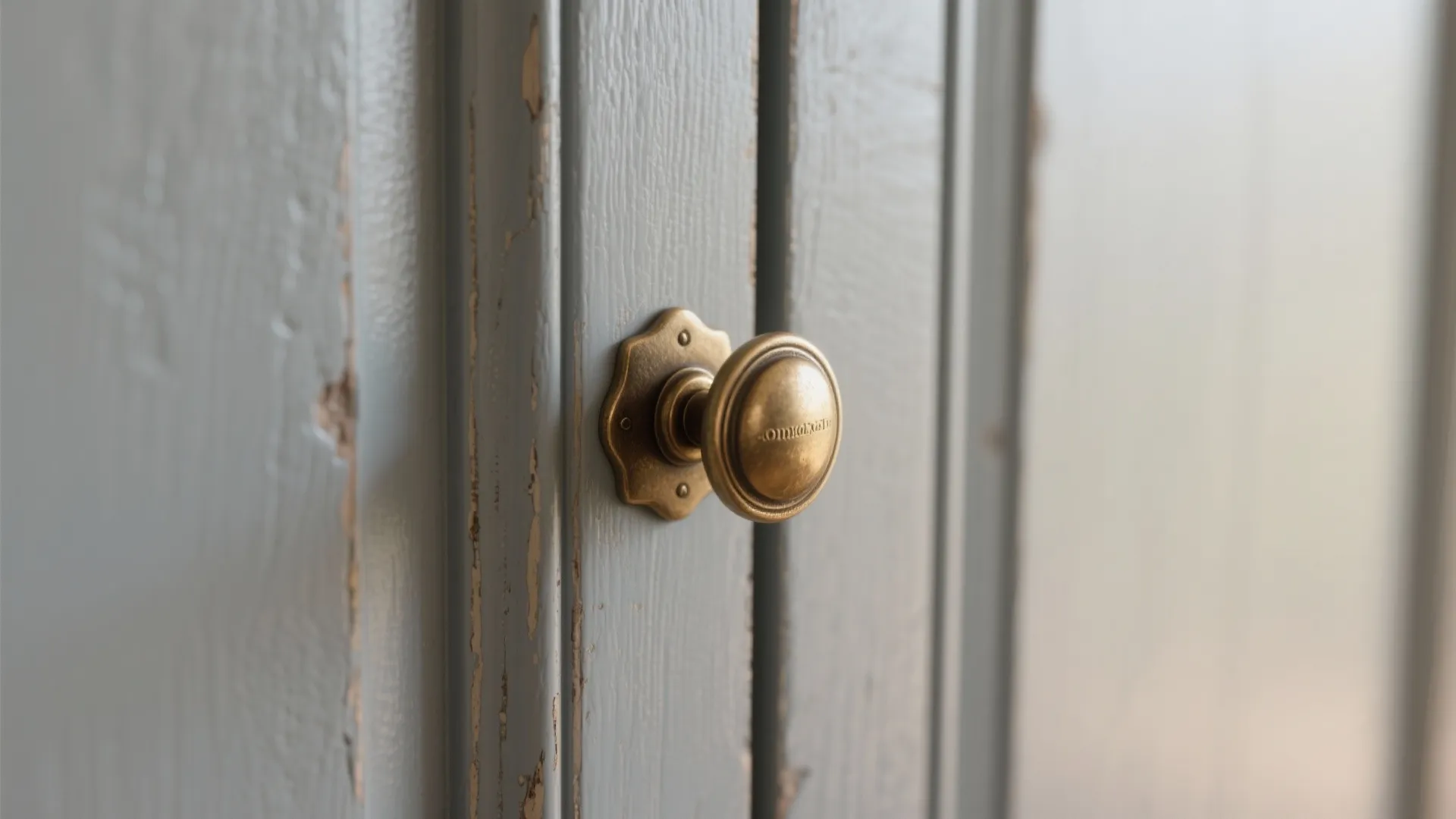 2. Shaker Doors with Subtle Distressing