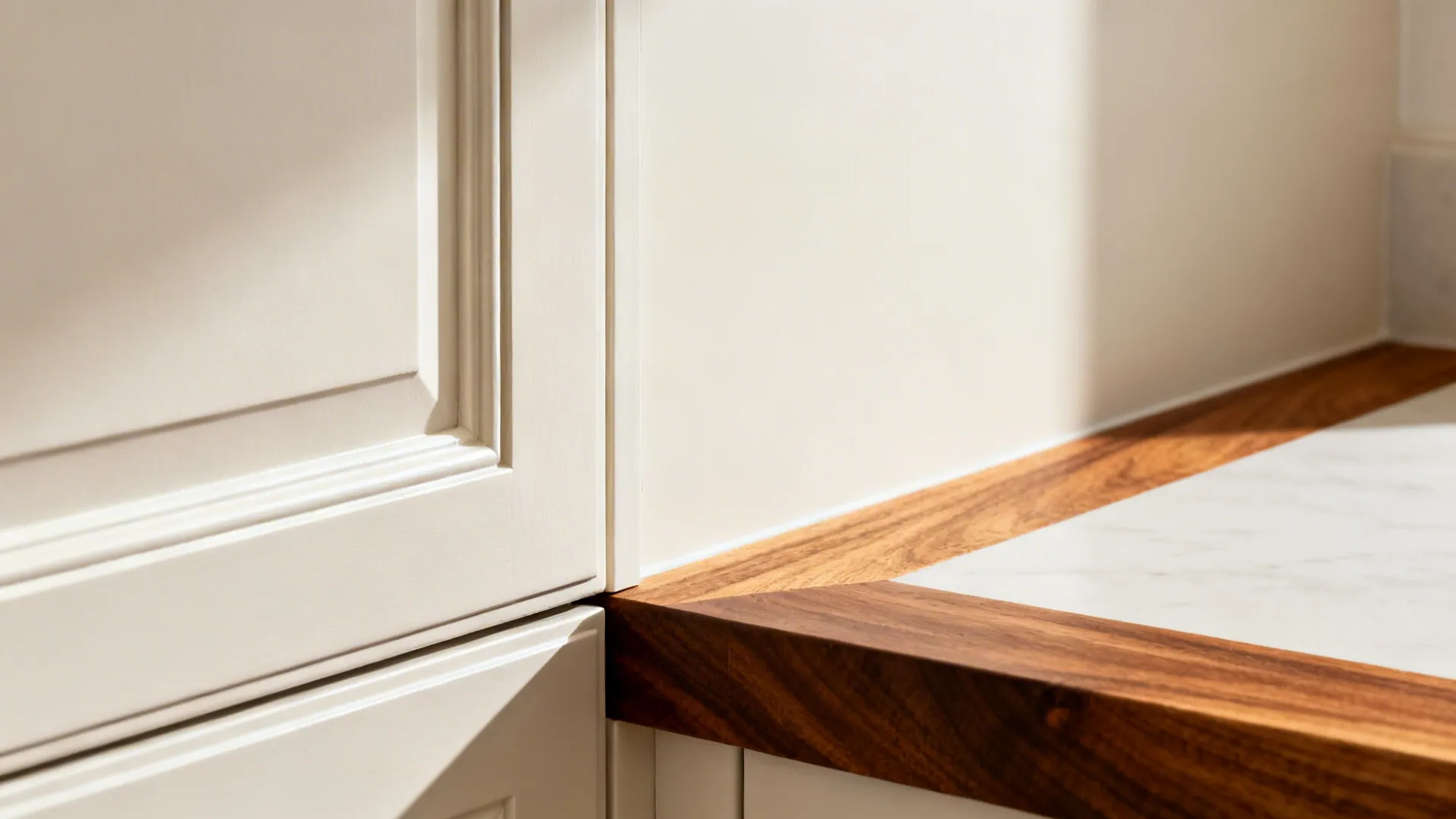 Shaker-style fronts with local hardwood accents