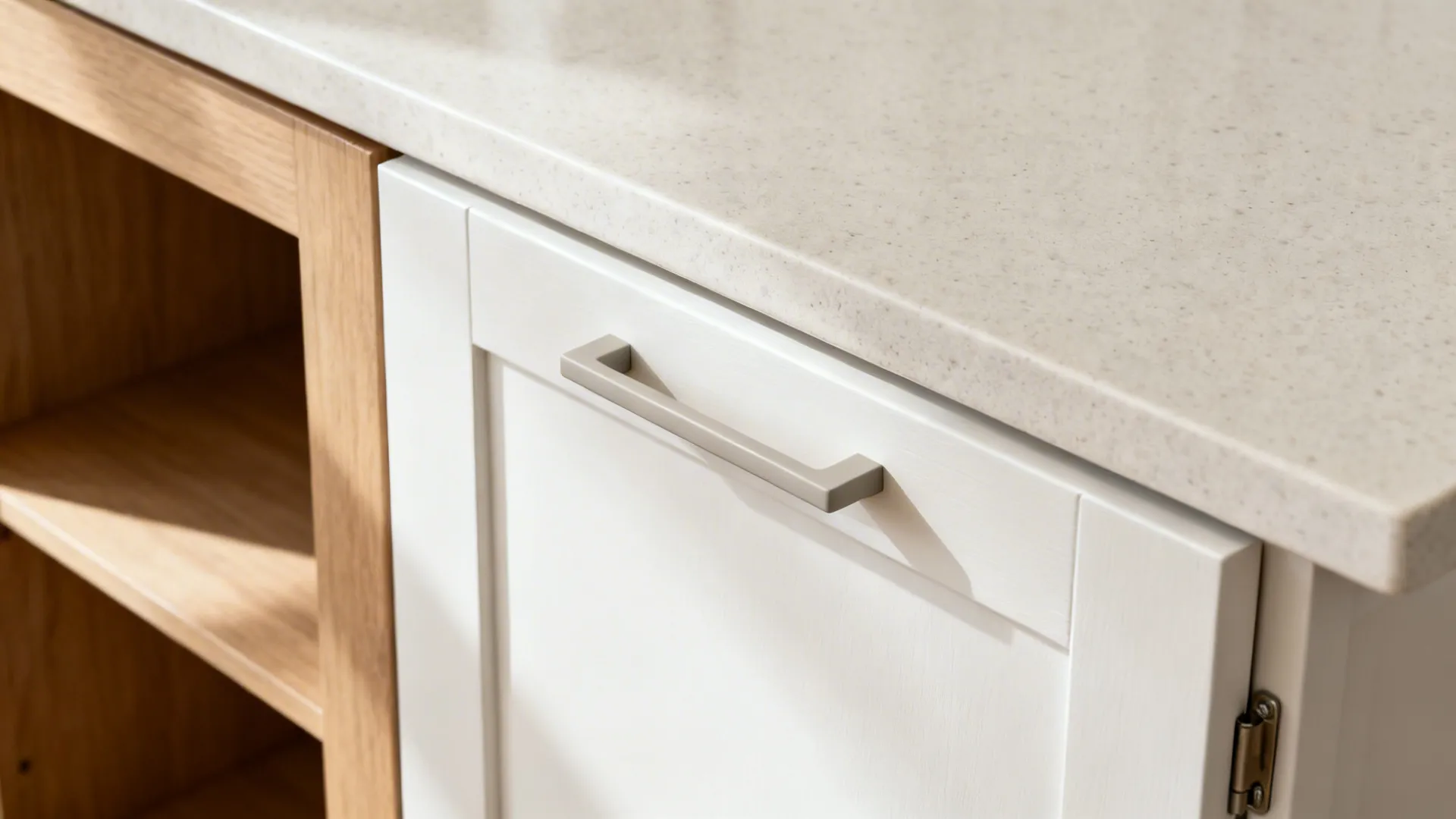 Minimalist storage for small kitchens