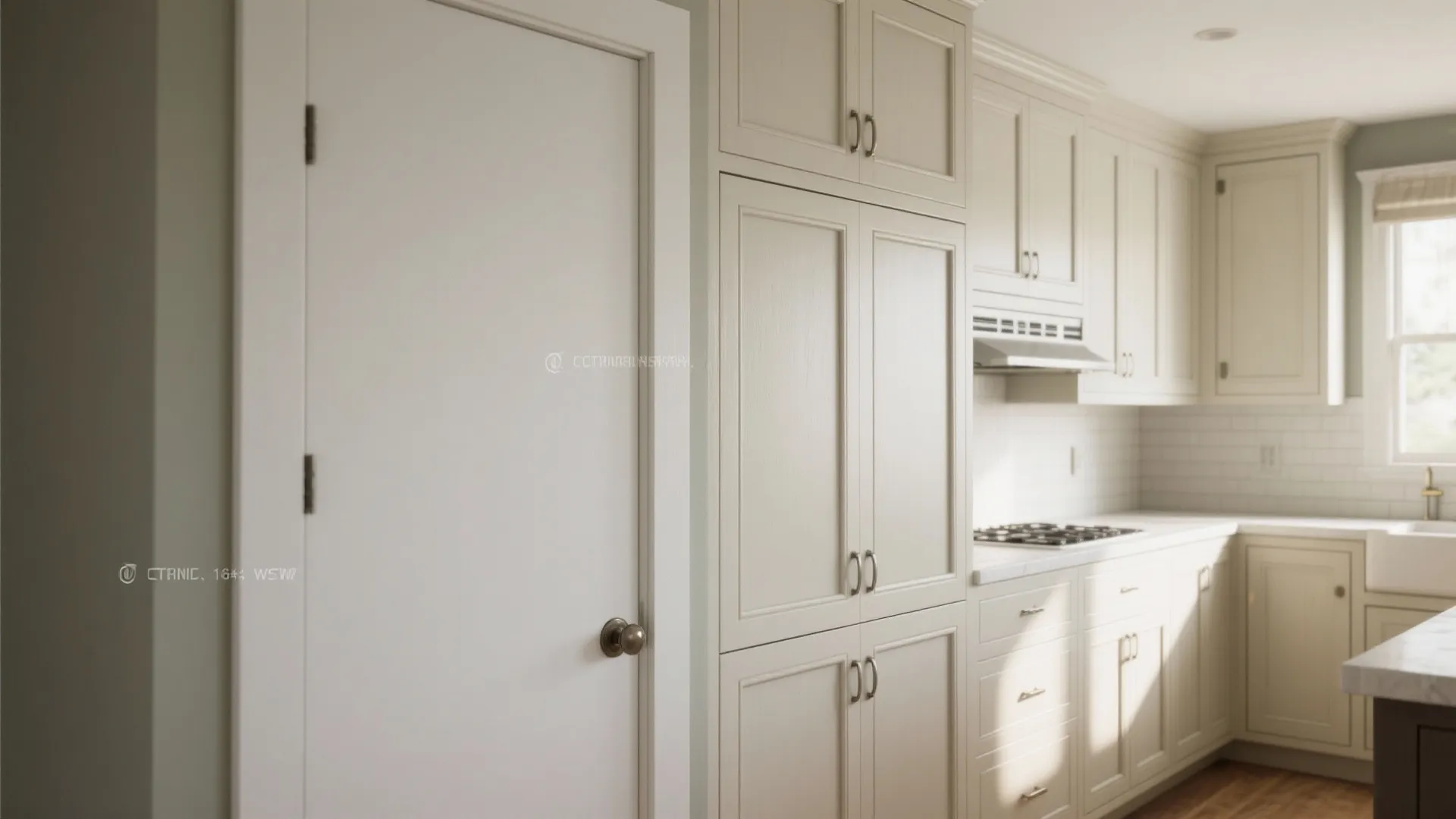 Shaker-style applied trim