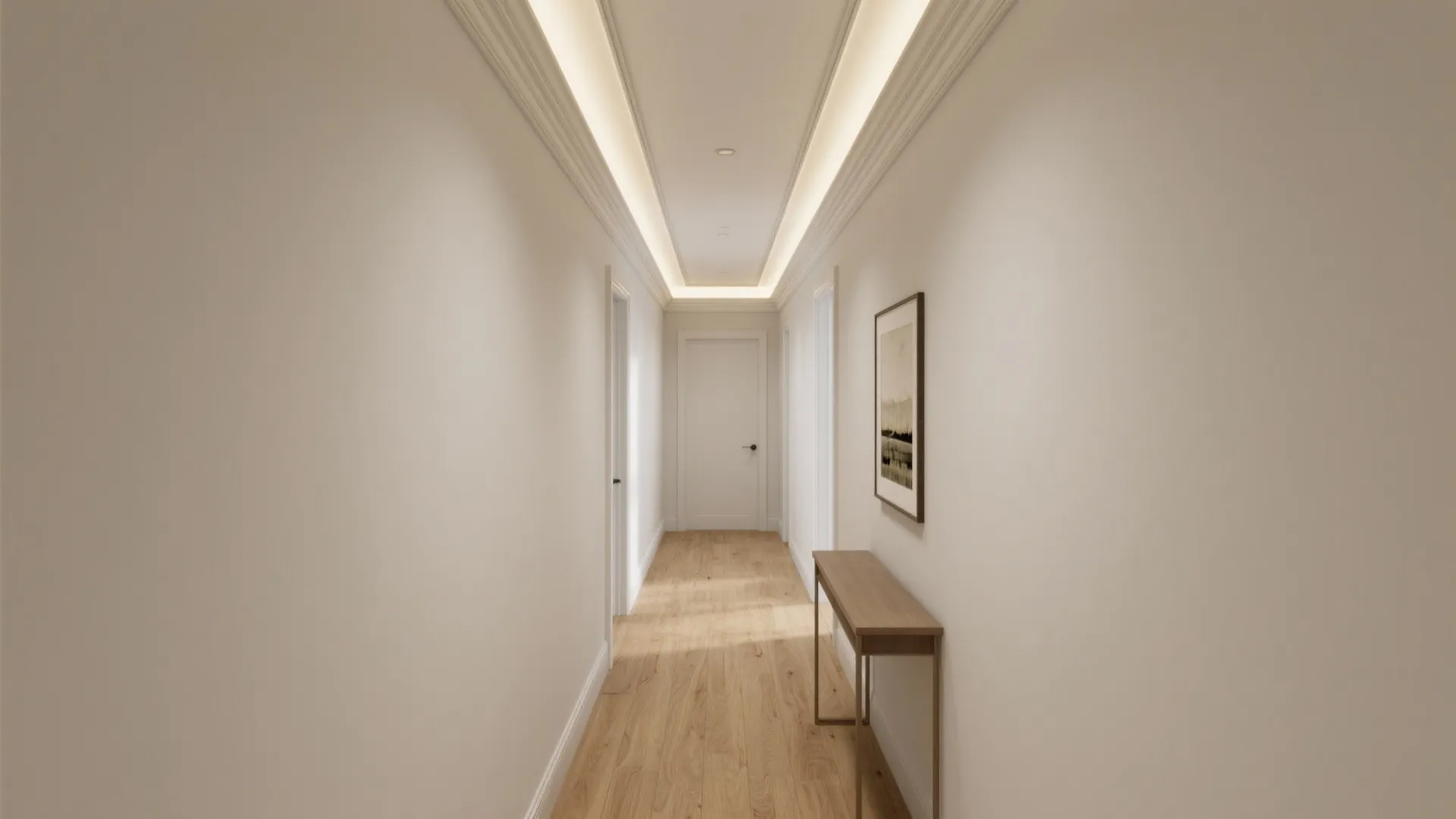 5) Subtle Pattern: Shallow Coffers or Linear Beads