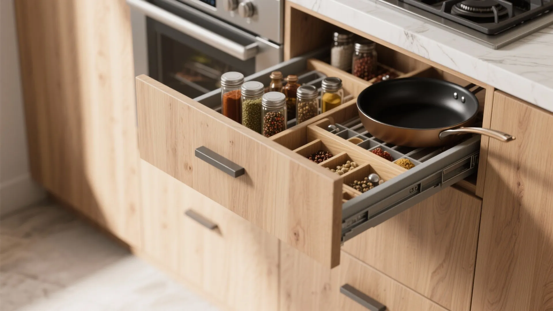 3. Prioritize cabinet width over depth