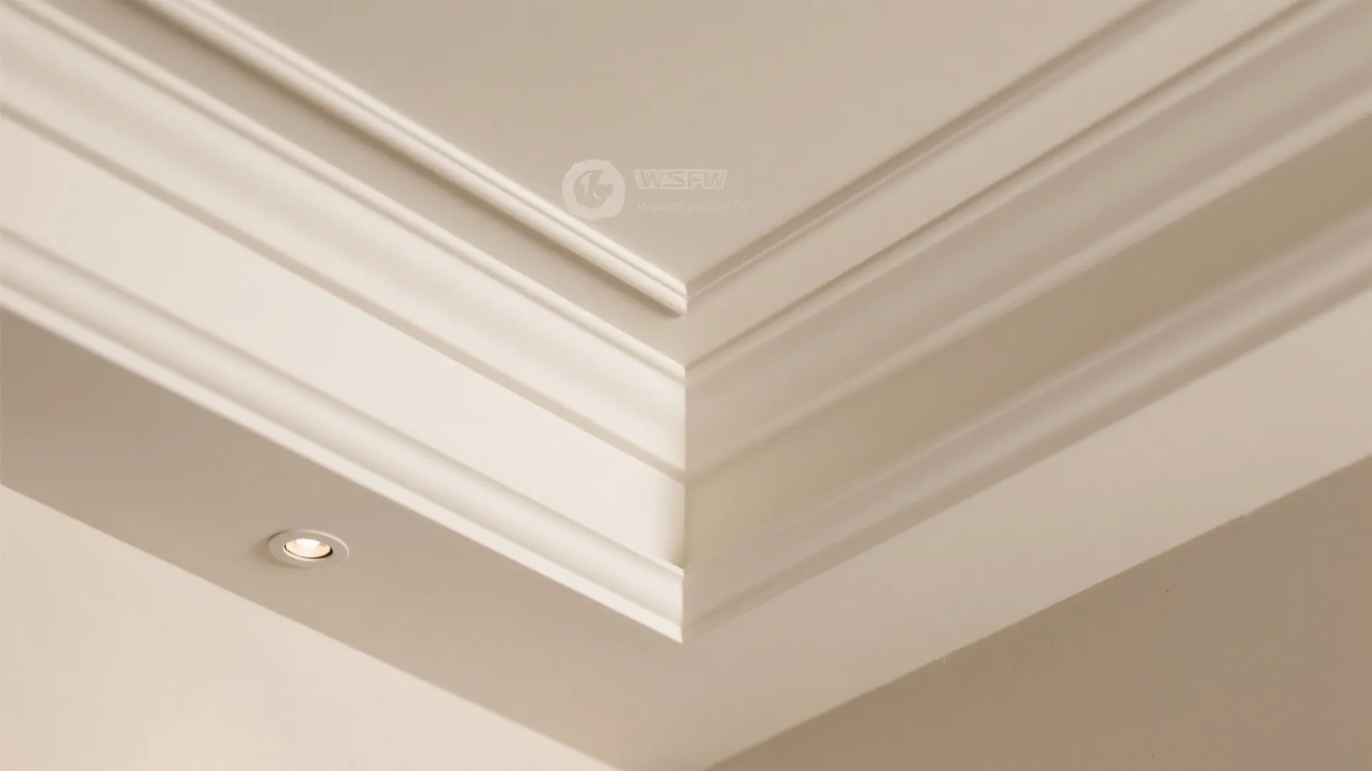 3) Low-Profile Coffers with Shadow Lines