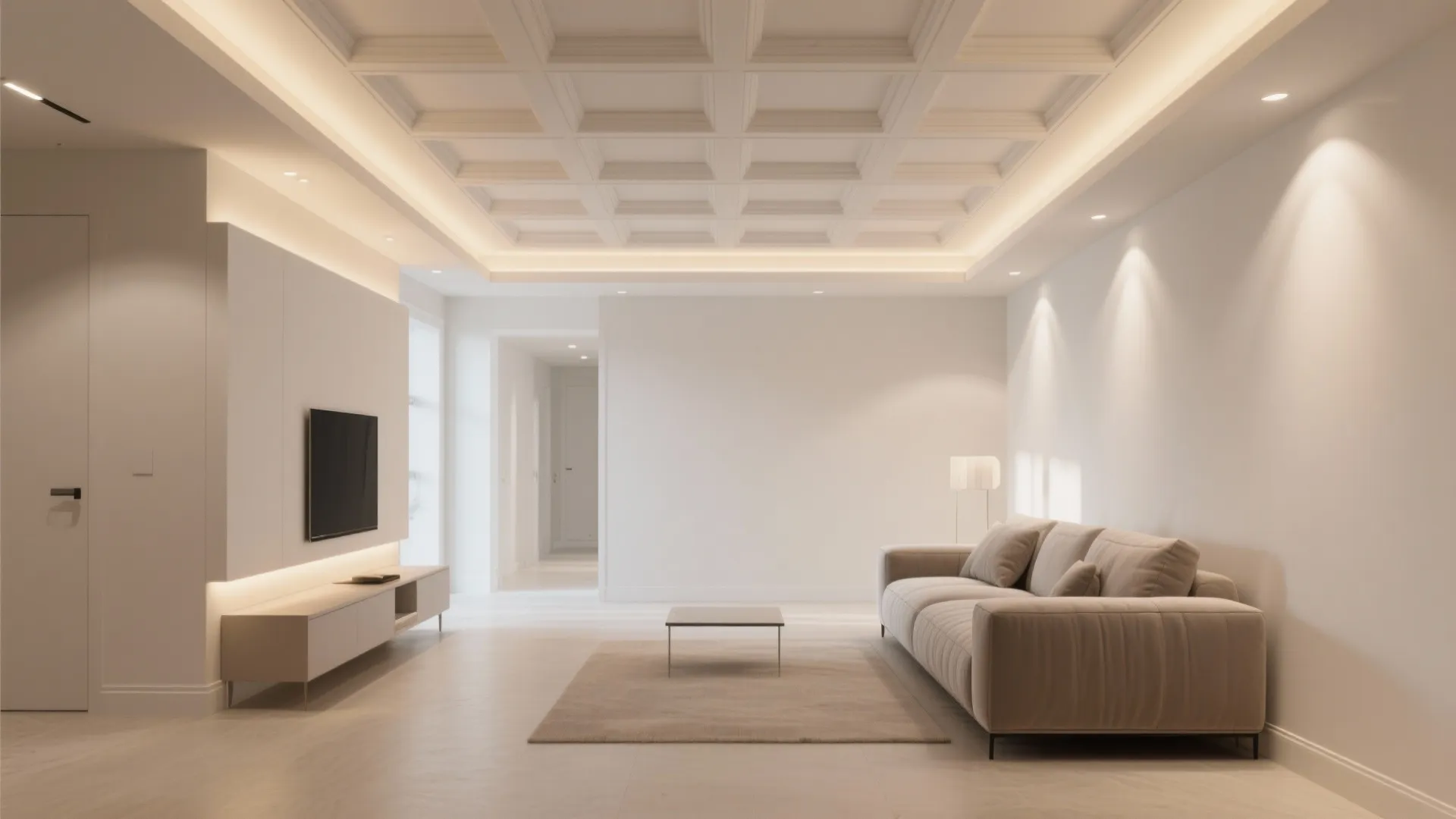 Layered Coffered Minimalism