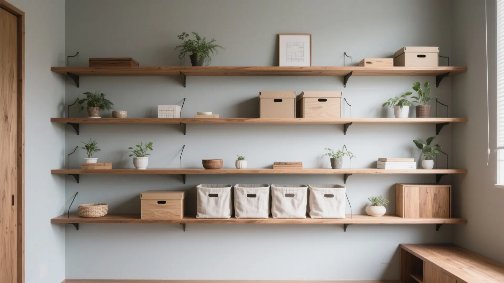 Tips 2: 収納は“高さ”で稼ぐ、奥行きは控えめ（収納技巧）