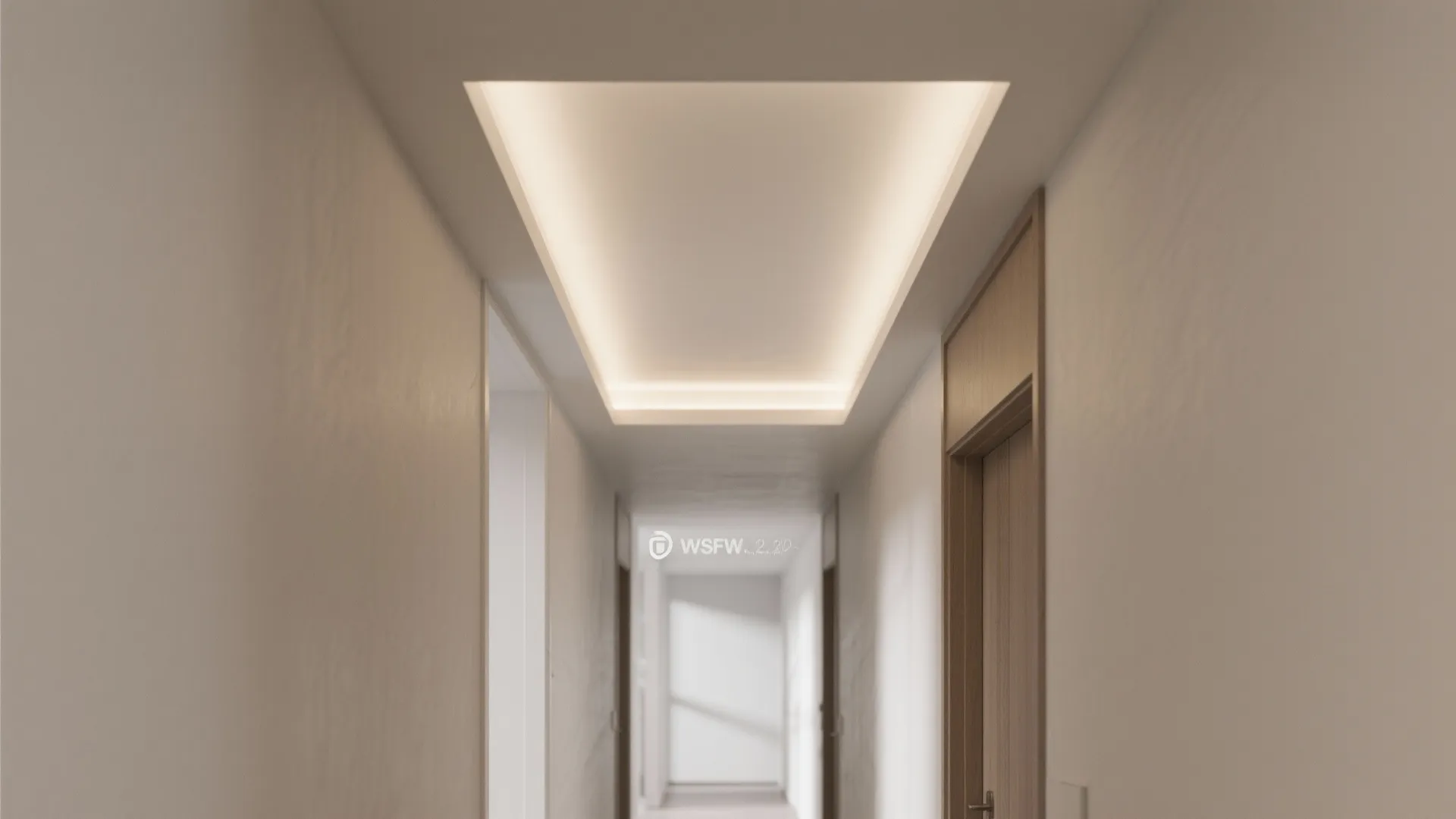 Tidy Tray Ceiling (Shallow) to Add Depth