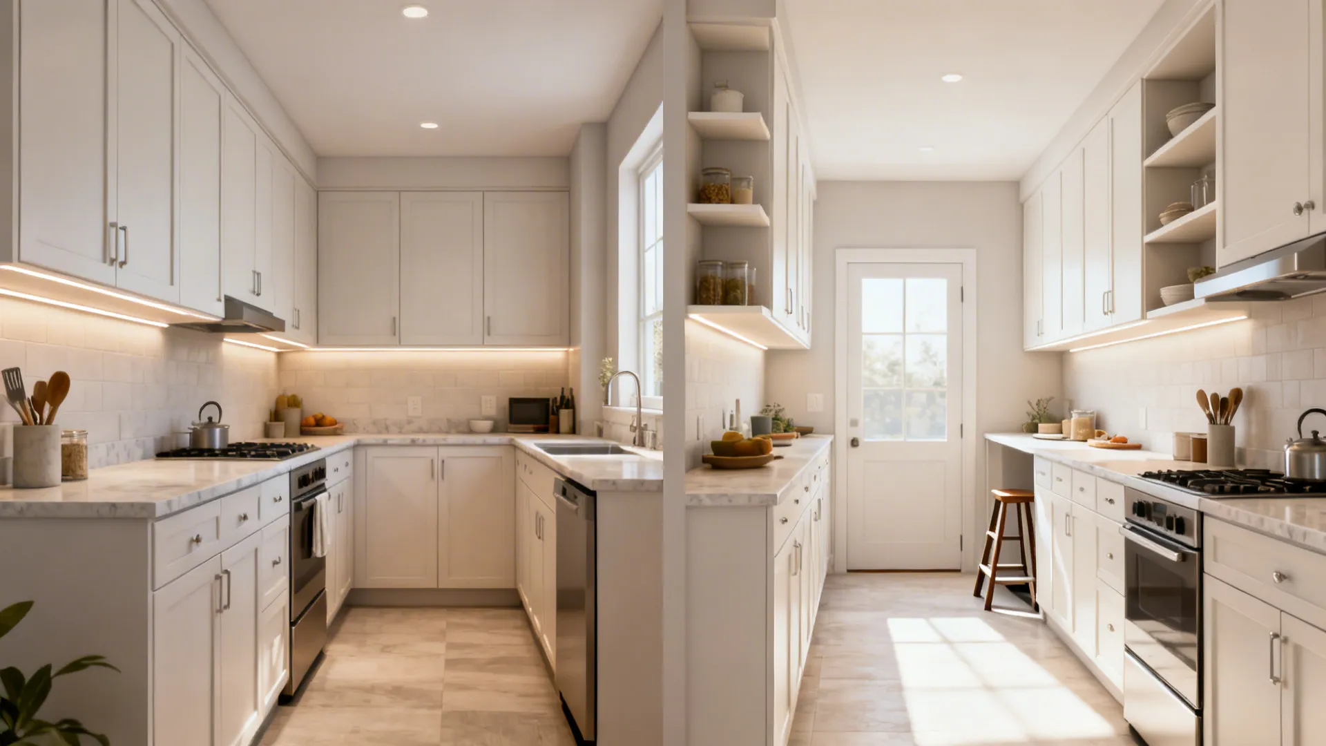 Shallow uppers and extra-tall ceilings