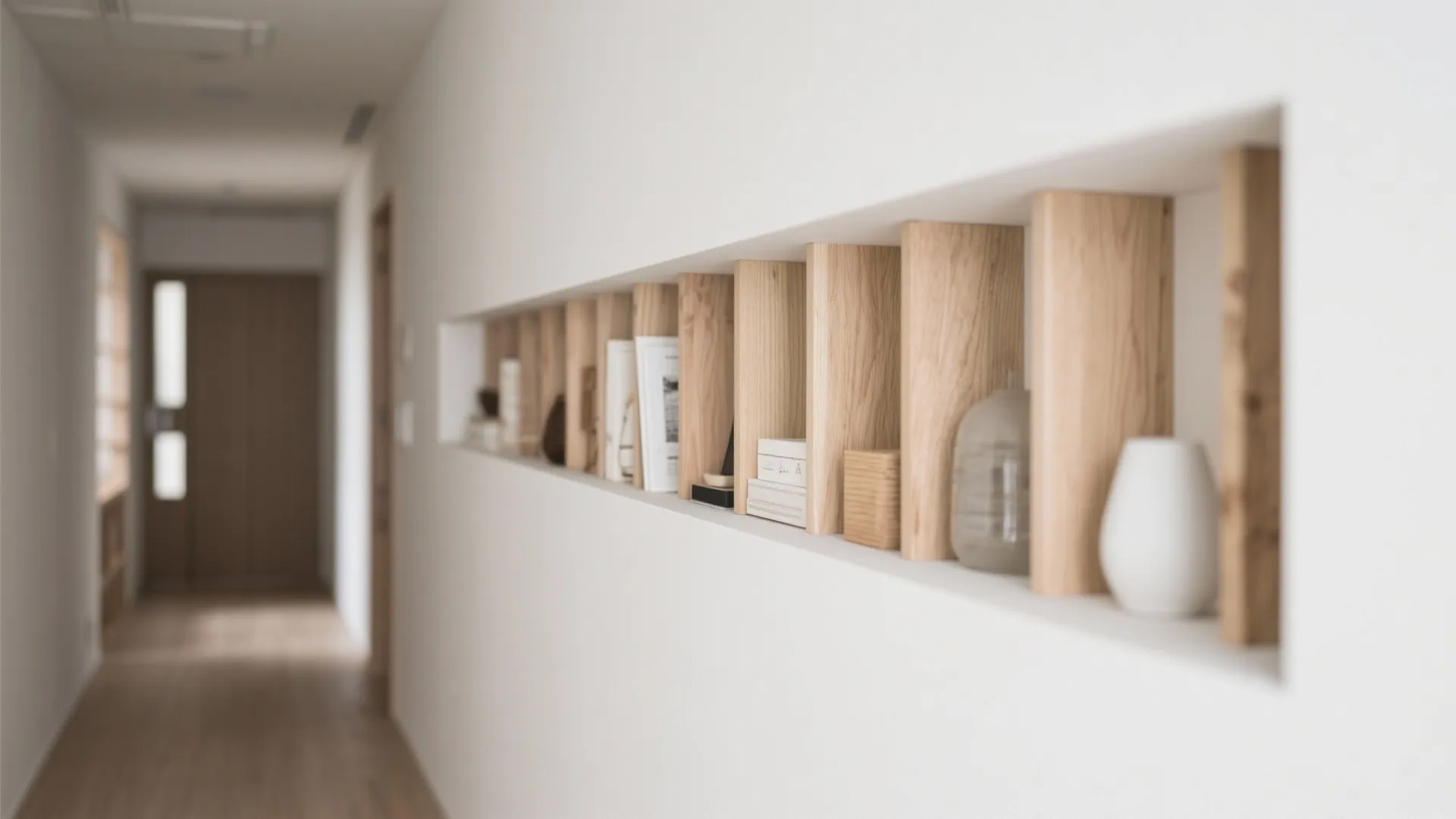 Tips 3: 収納は“壁の厚み”に隠す｜東京小户型の収納技巧