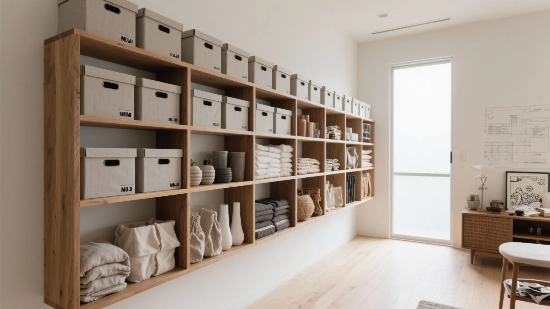 Tips 2: 収納技巧は“高さ”と“奥行きの浅さ”（収納技巧）