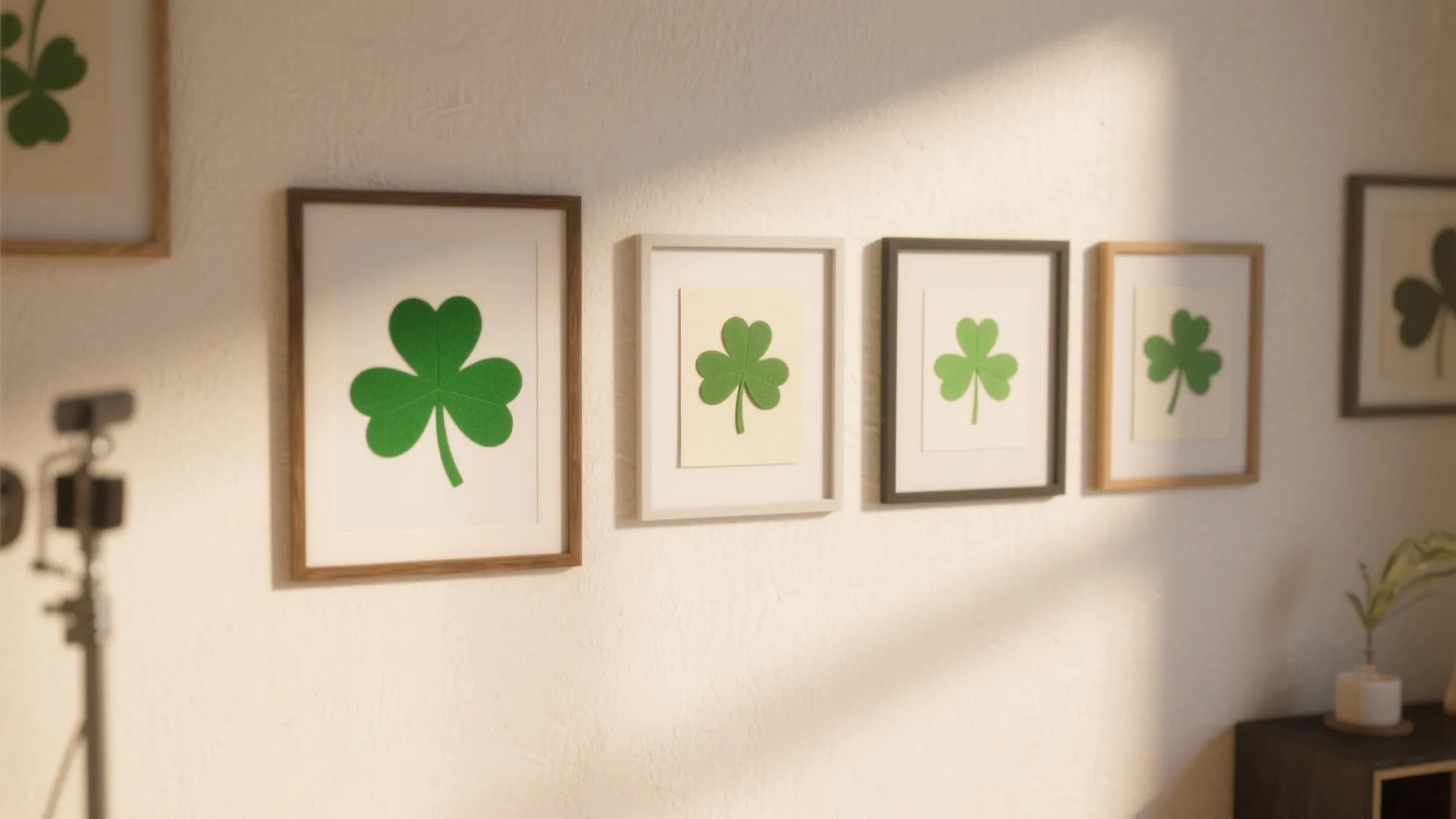 1. Mini Shamrock Wall Gallery