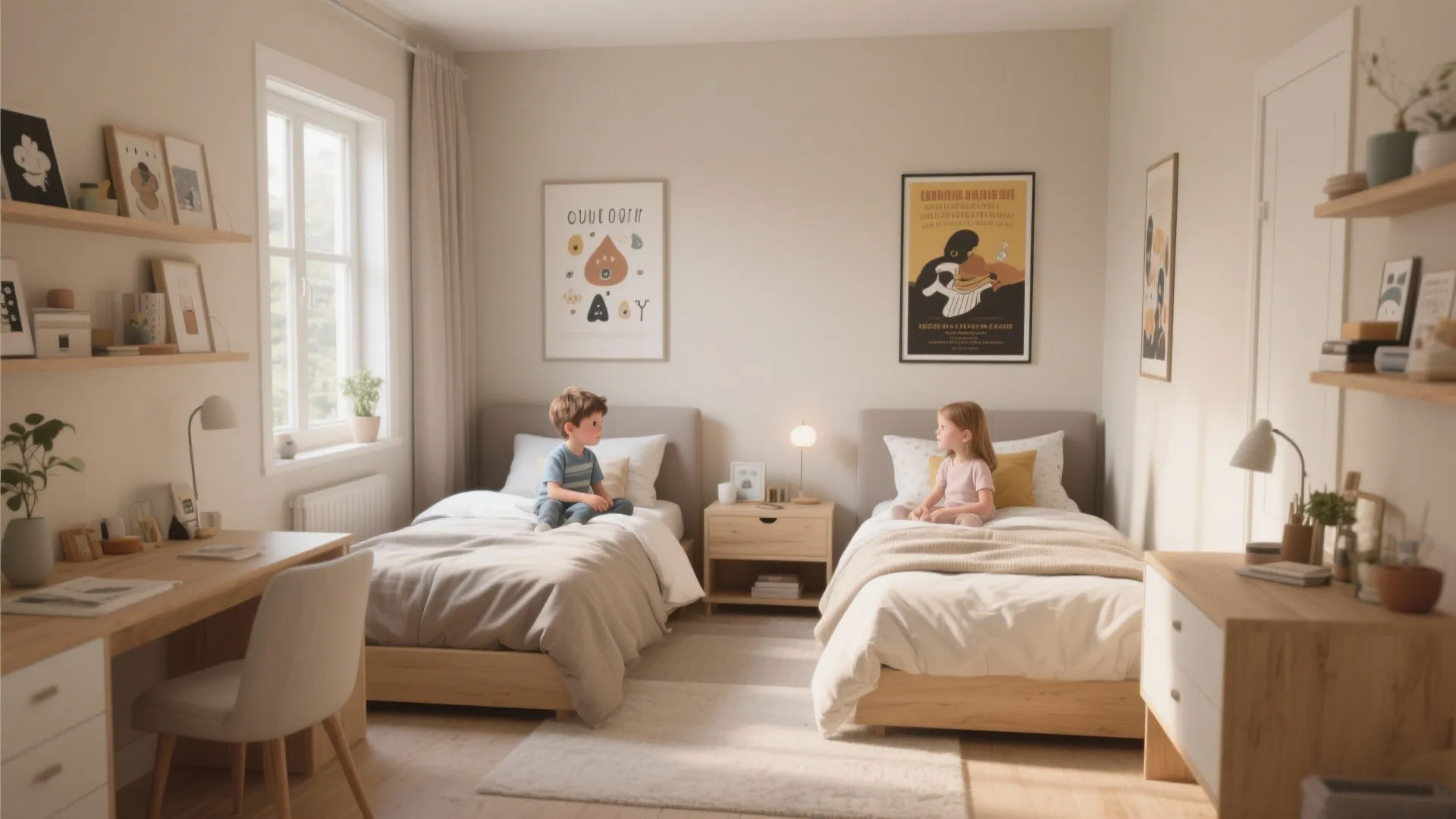 5 Small Bedroom Ideas for a Boy and Girl: Creative Shared Bedroom Inspirations from My 10+ Years in Interior Design