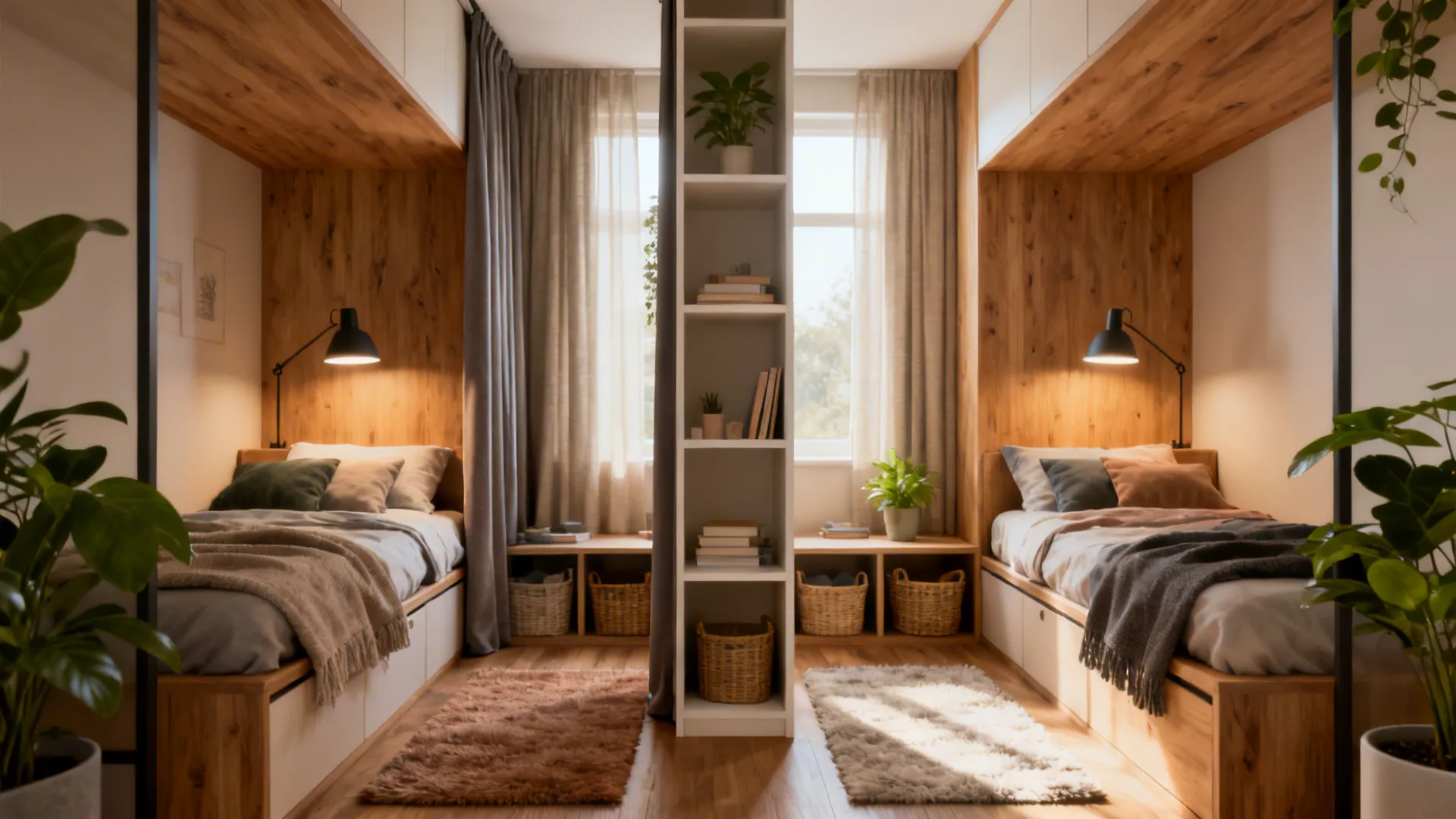 5 Privacy-Boosting Ideas for Shared Small Bedrooms