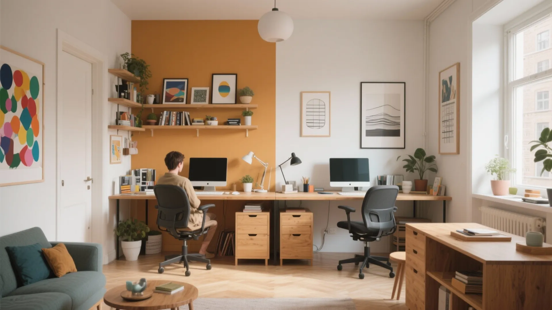 10 Home Office Ideas for Two: Clever and Cozy Ways to Share a Workspace Without Losing Your Sanity