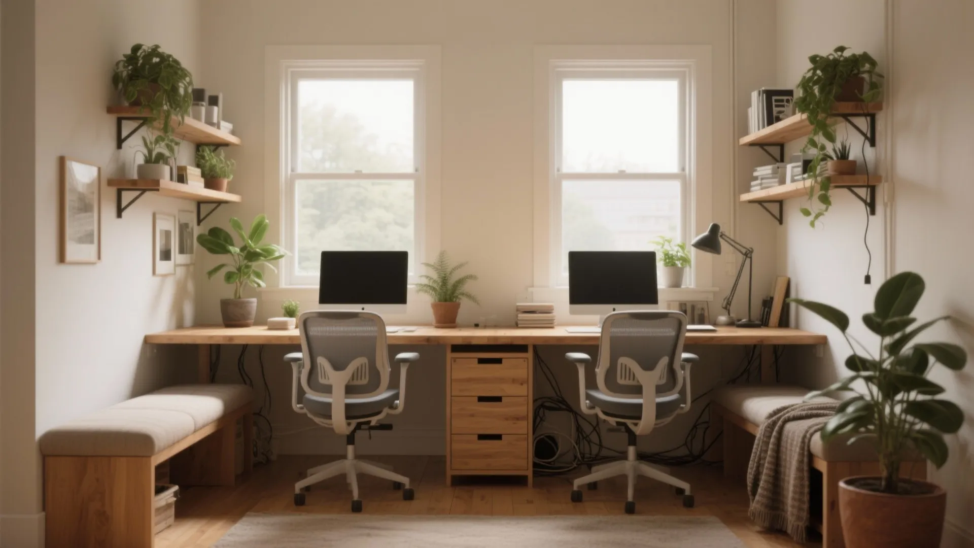 Shared Home Office Ideas — 5 Practical Designs: Easy, real-world shared home office ideas I use to double productivity in small spaces