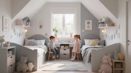 10 Small Room Ideas for Boy & Girl Sharing