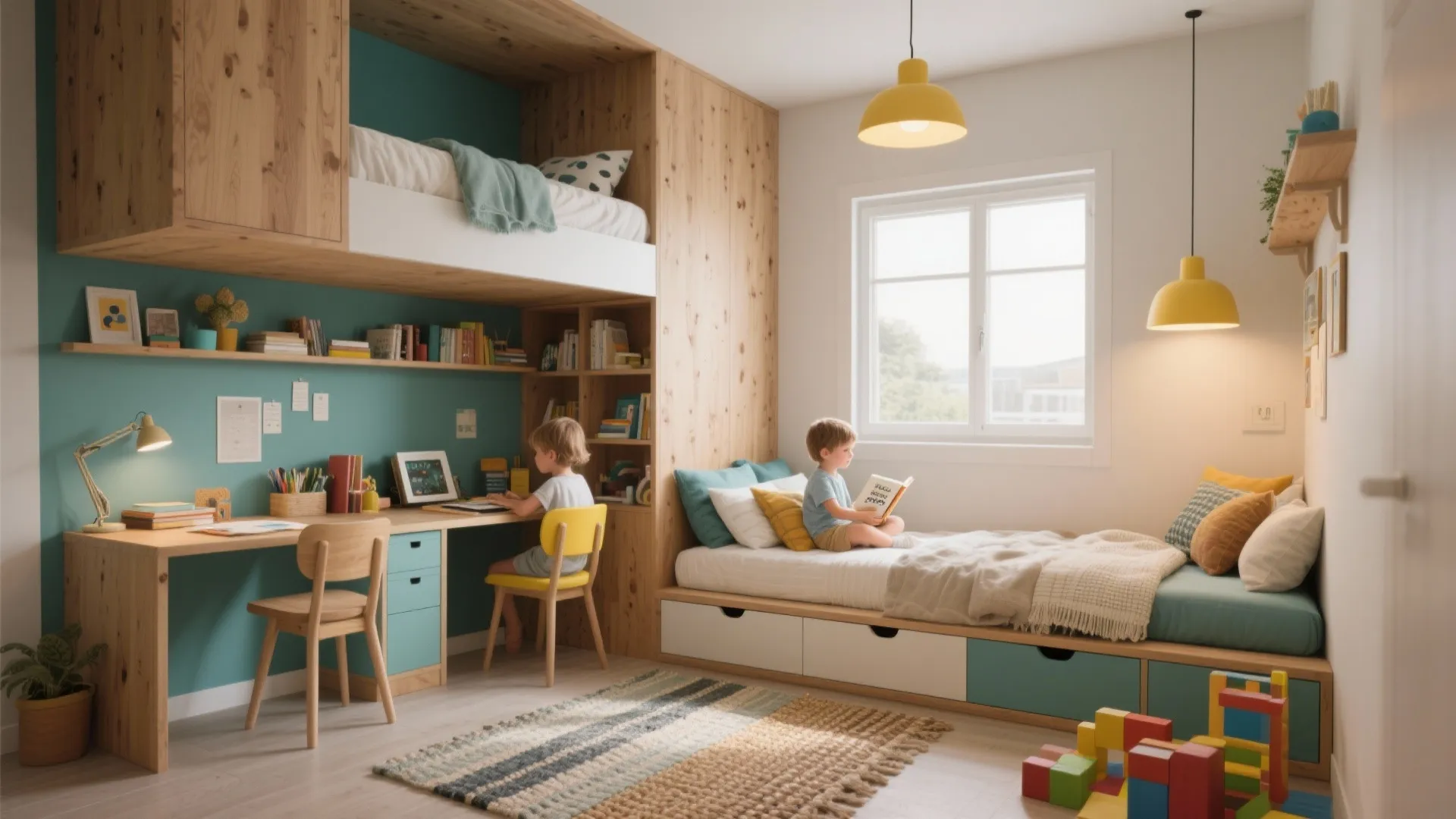 Shared Bedroom Decorating Ideas — 5 Tips: Practical and playful shared bedroom decorating ideas from a seasoned designer