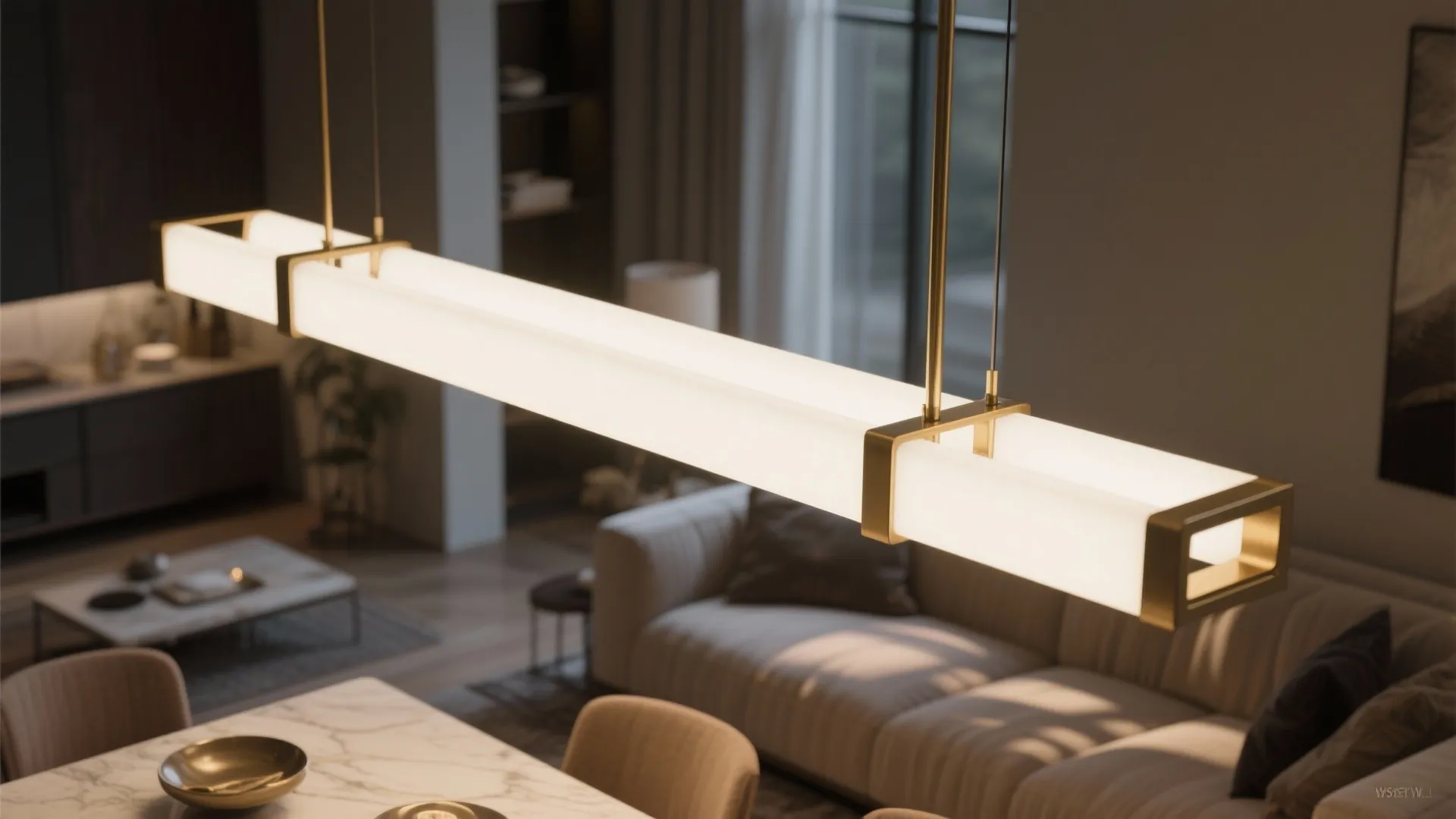 2. Shared Lighting Fixture