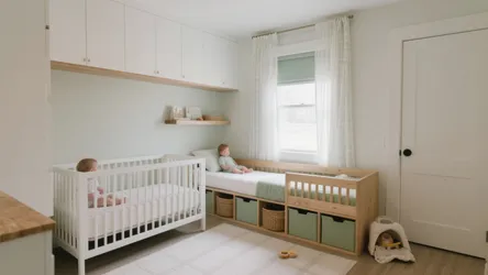 5 Baby and Toddler Sharing a Small Room Ideas