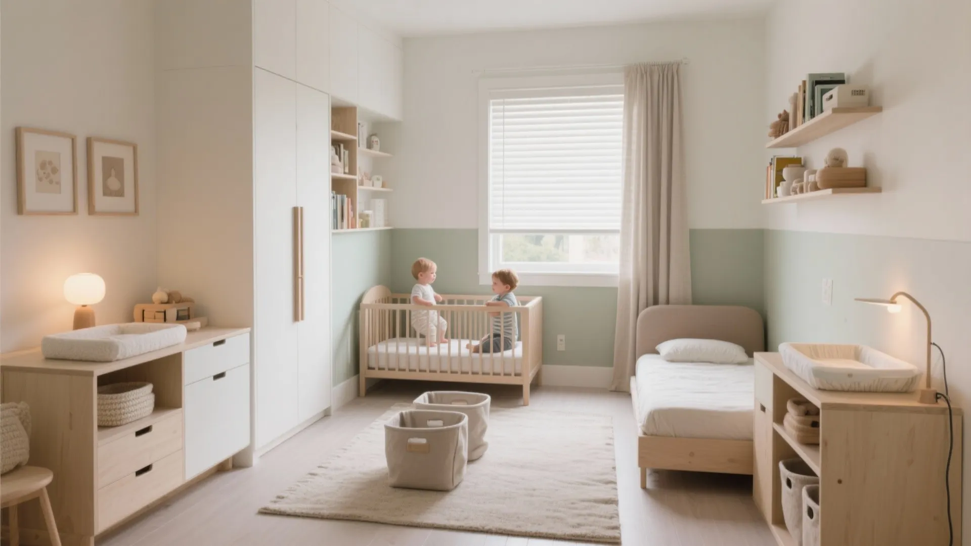 5 Baby and Toddler Small Room Ideas That Truly Work: I’m a senior interior designer and parent who has optimized dozens of tiny kids’ rooms—here are my five proven, space-smart ideas for a baby and toddler sharing a small room.