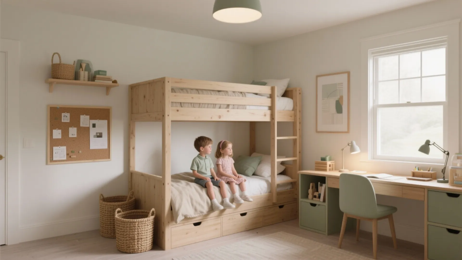 5 Boy and Girl Shared Room Ideas That Actually Work: Real designer strategies for zoning, storage, beds, color, and peace at home