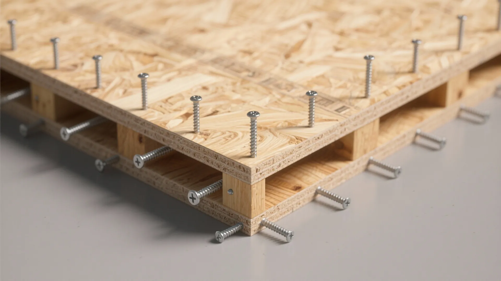 High-Grade Sheathing and Tight Nailing Patterns