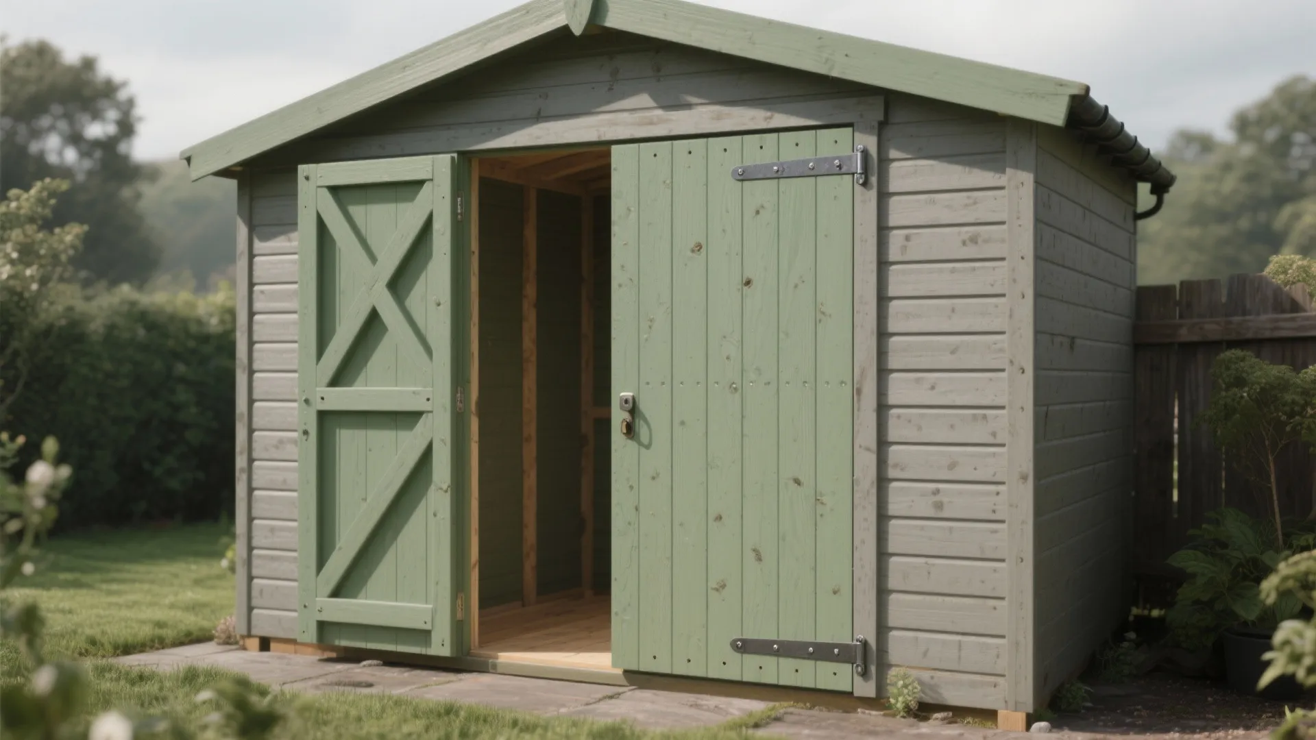 Shed Door DIY: Simple Steps for Building Your Own: 1 Minute to Understand Shed Door DIY Like a Pro