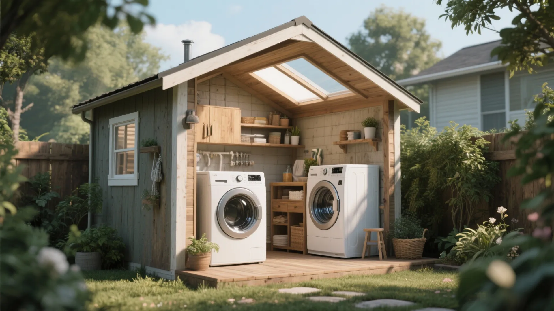 2. Backyard Shed Conversion