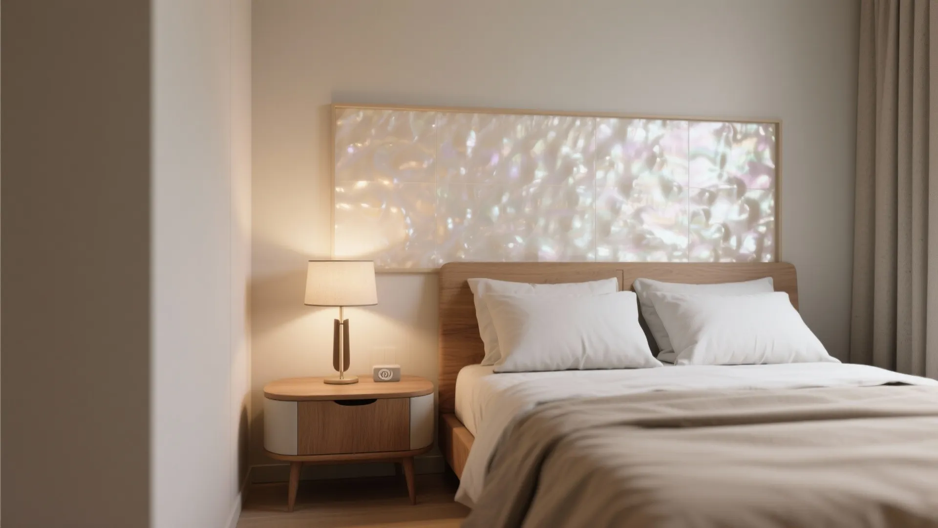 1. Subtle Sheen Accent Wall