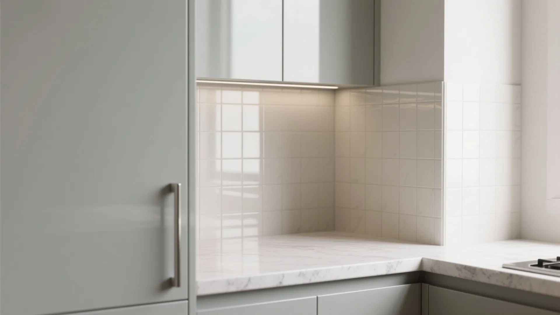 Reflective Surfaces, Sheen, and Bright Backsplashes