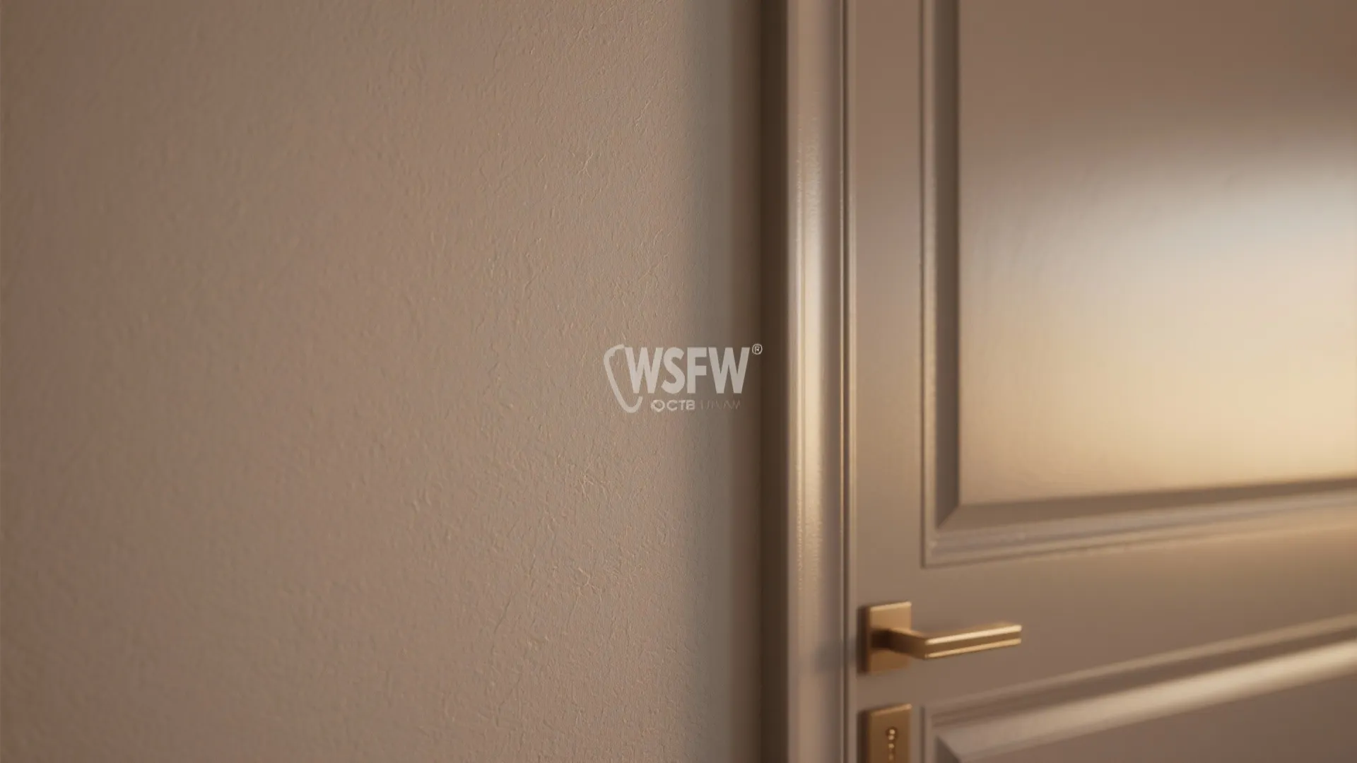 3. Matte Walls, Satin Doors — Play with Finish