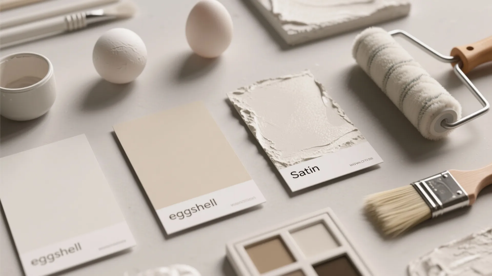 4. Choose the Right Sheen: Satin or Eggshell Forgive Imperfections