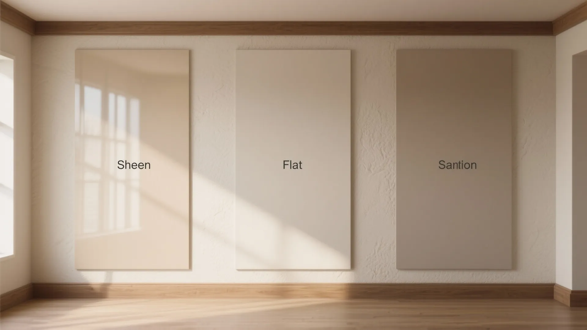 1. Choose sheen like a lighting designer