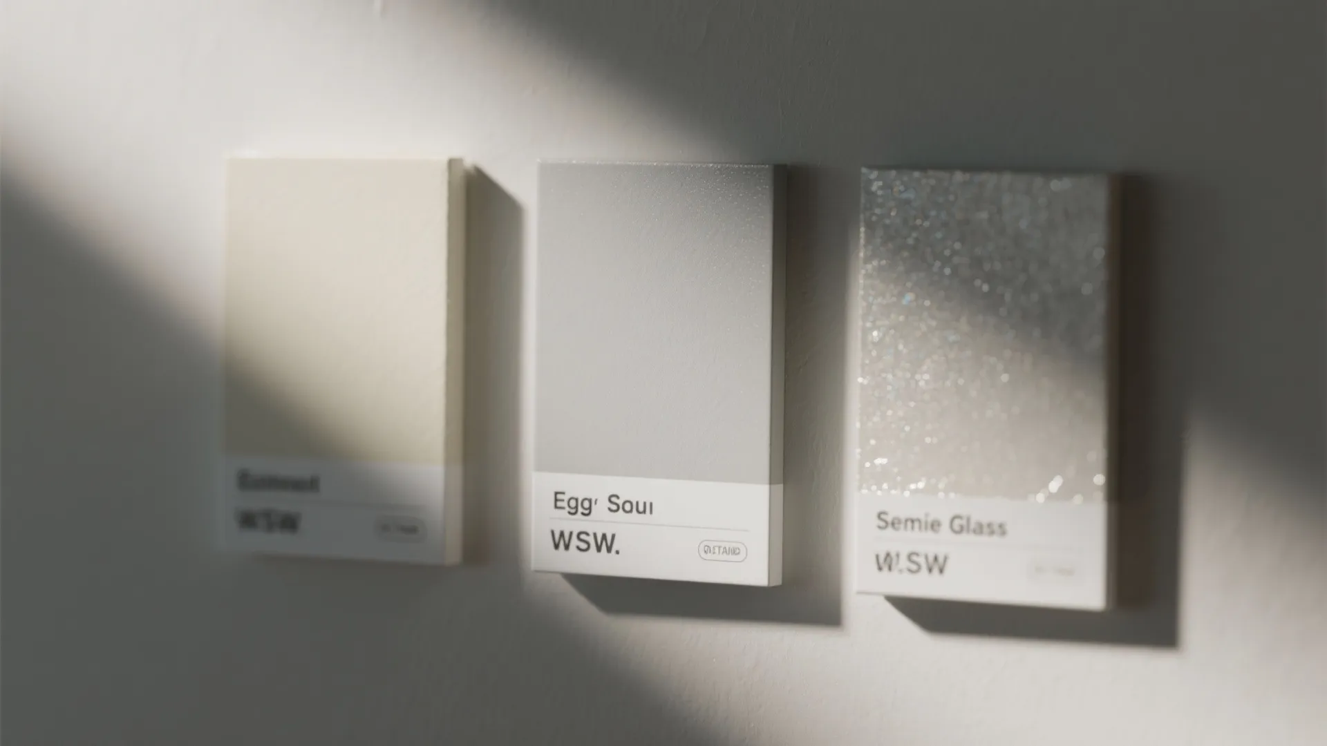 4. Match sheen to use — satin, eggshell, or semi-gloss?