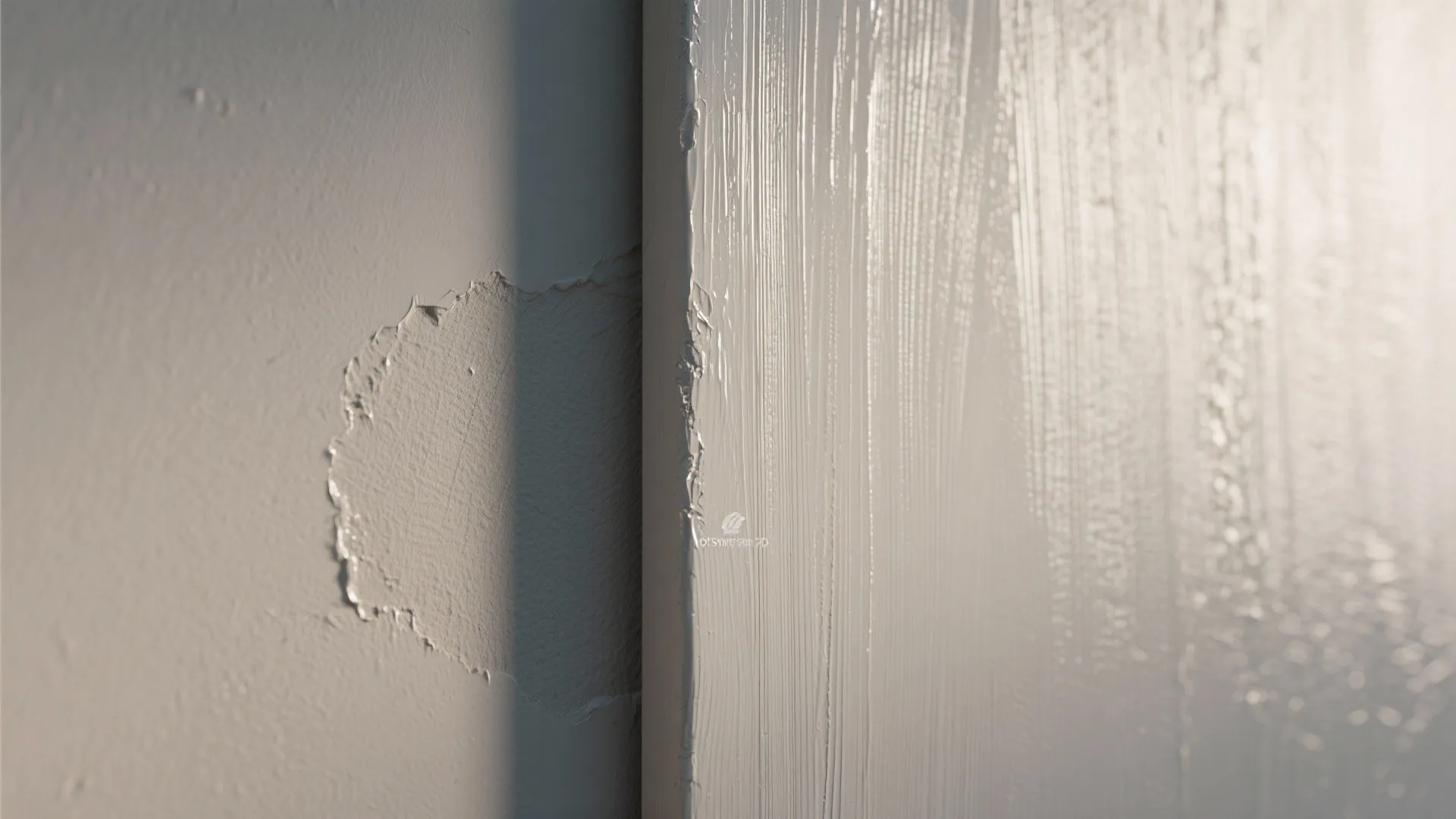 2. Work with sheen to hide imperfections and speed perception