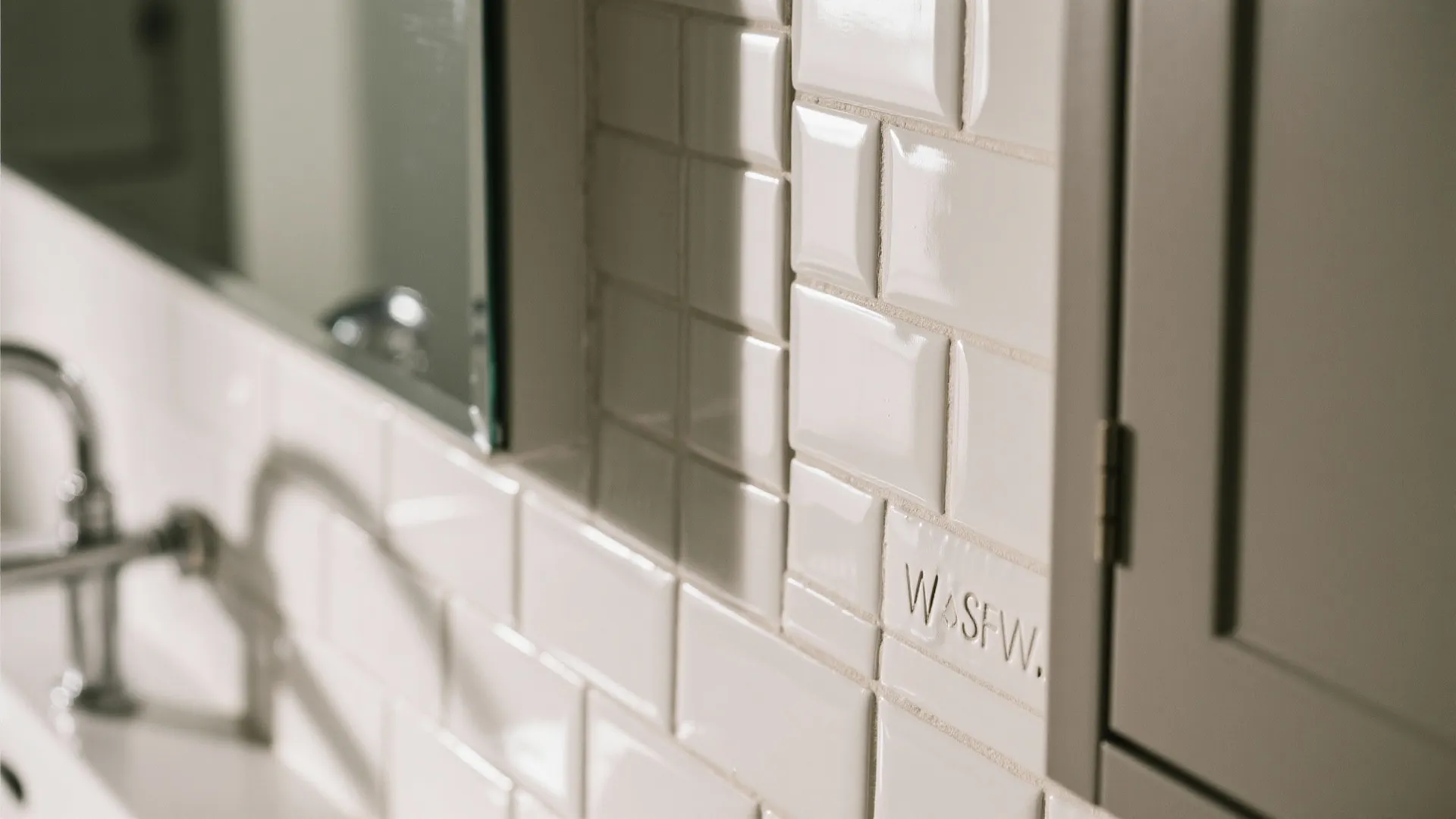 Monochrome Layers: White on White, Different Sheens