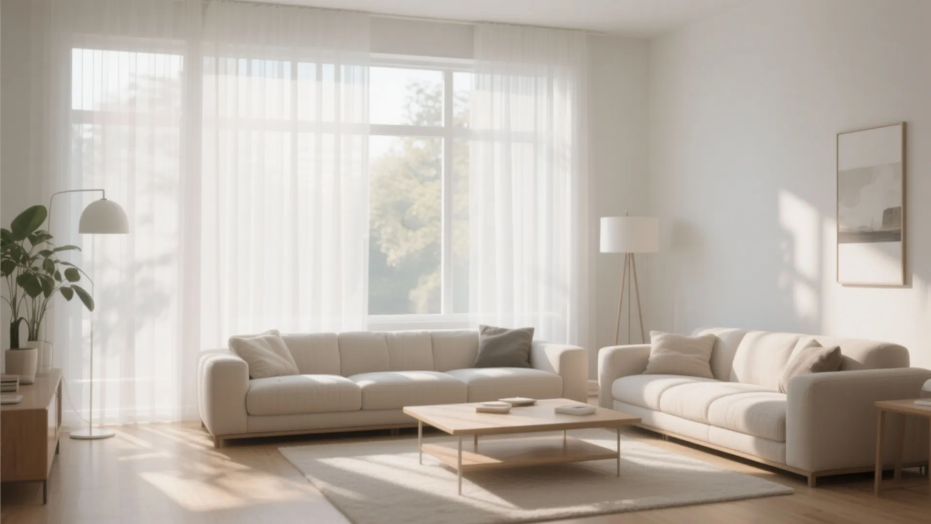 3. Light-Enhancing Window Treatments