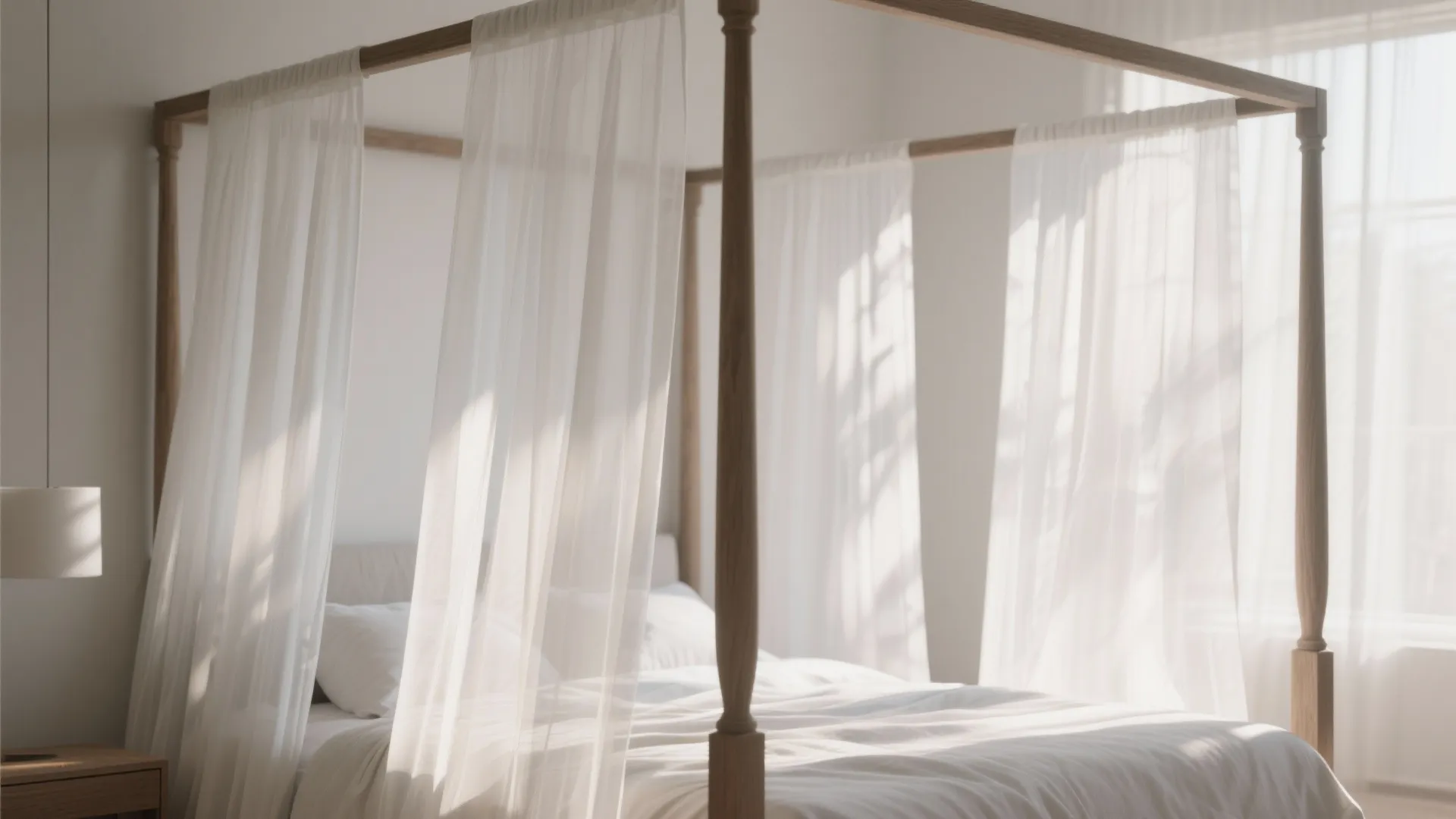 3. Sheer Curtains for Soft Privacy