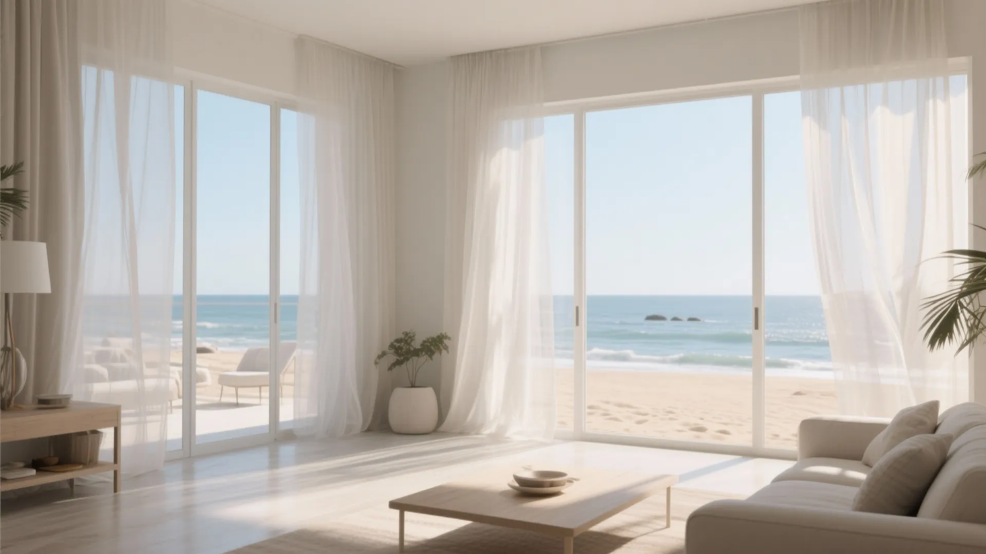 5. Sheer Curtains for Airy Light